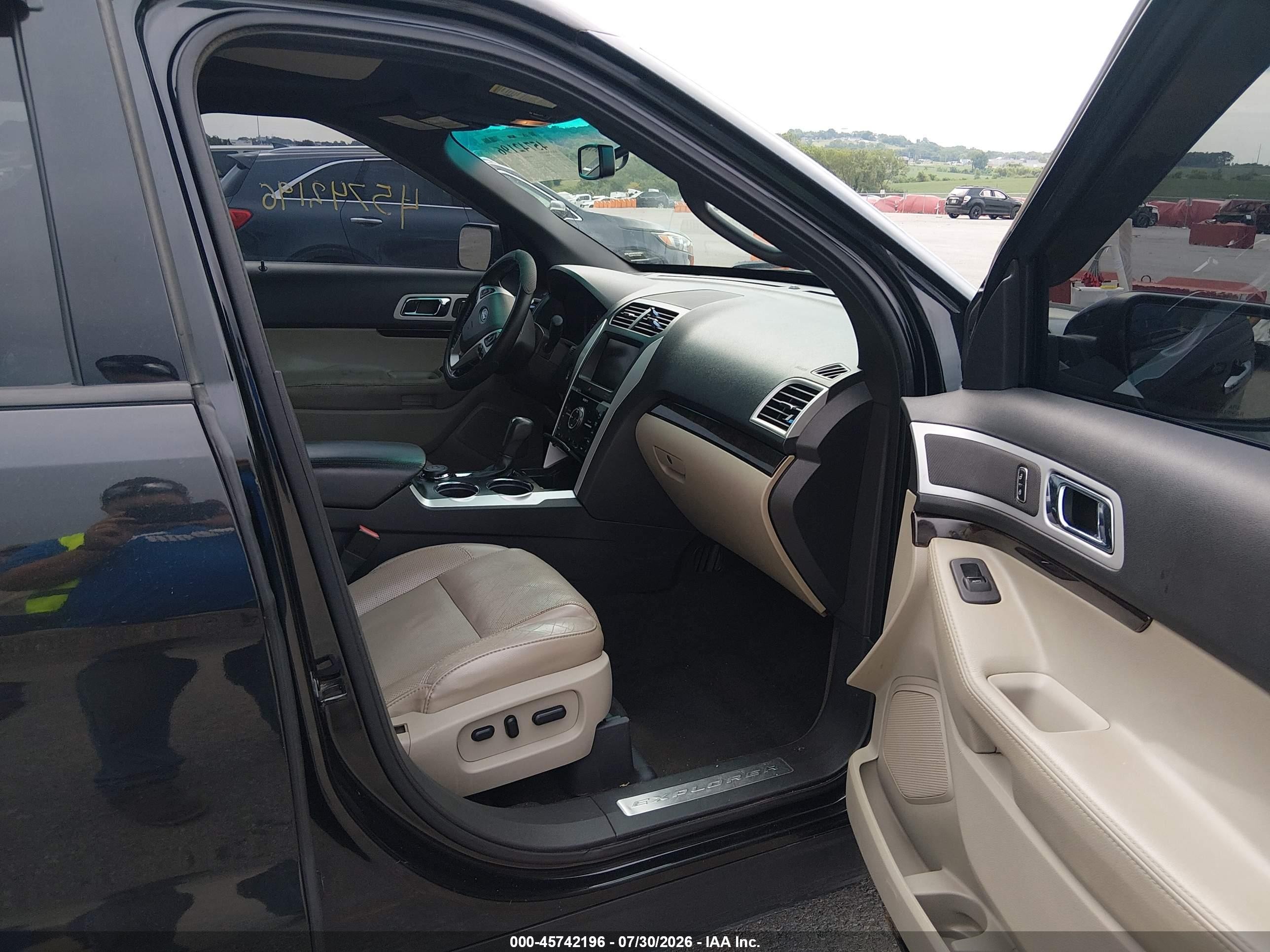 2012 Ford Explorer Limited Black vin: 1FMHK8F81CGA92977
