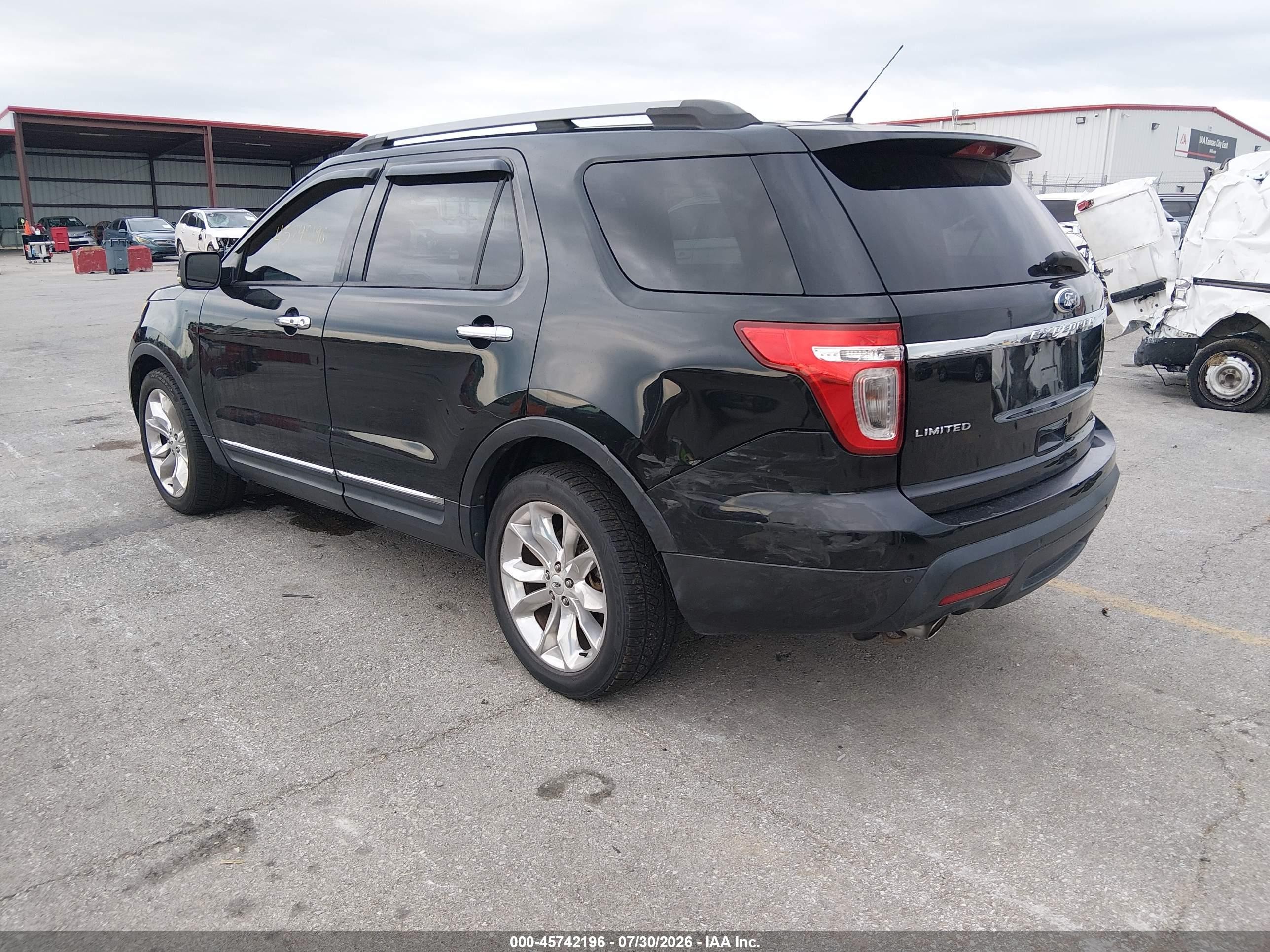 2012 Ford Explorer Limited Black vin: 1FMHK8F81CGA92977