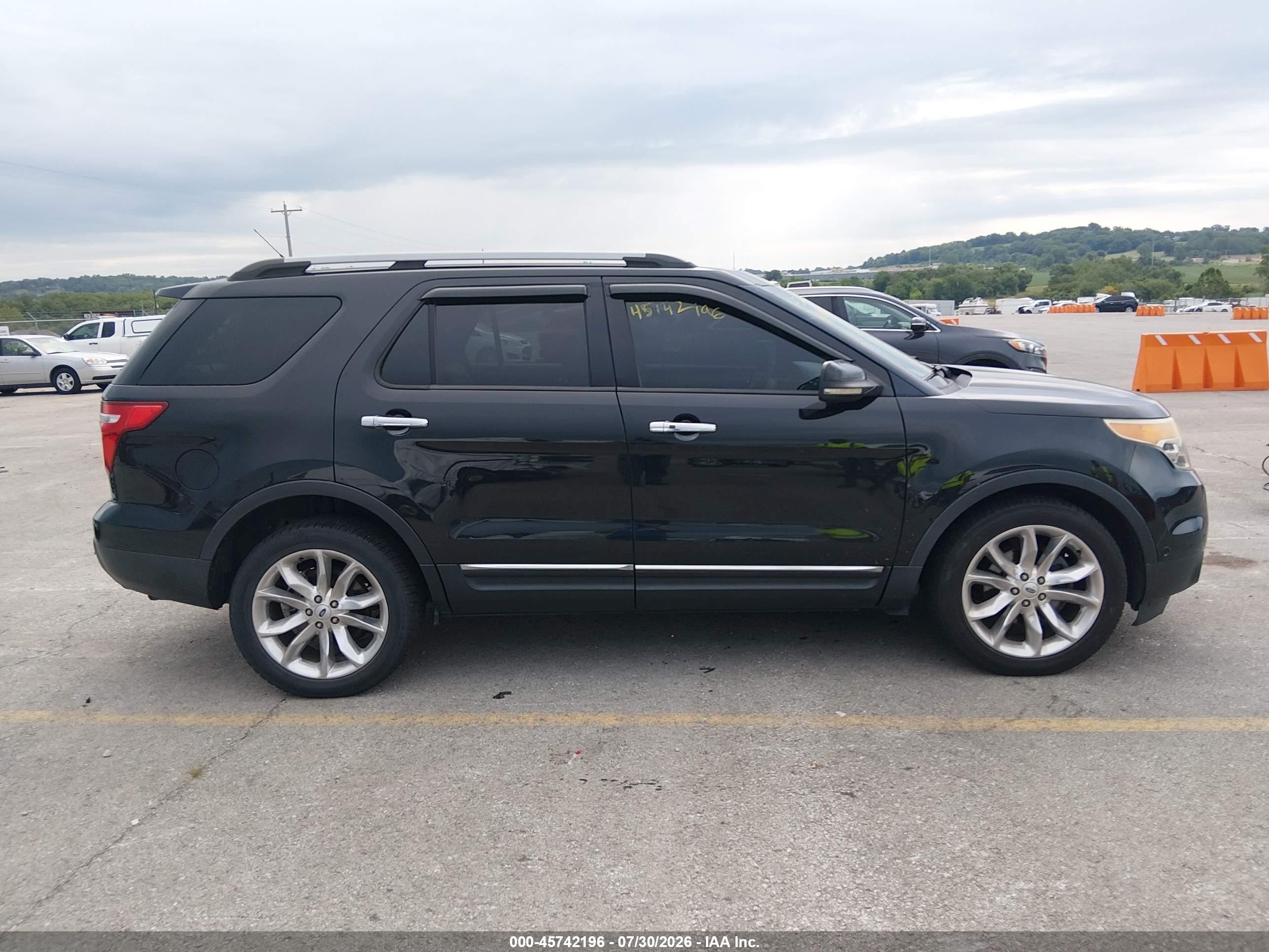 2012 Ford Explorer Limited Black vin: 1FMHK8F81CGA92977
