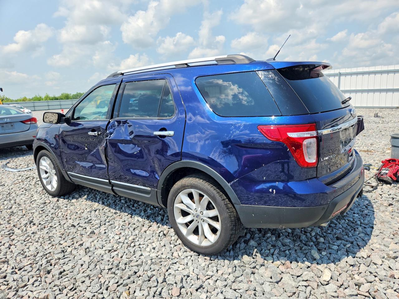 2011 Ford Explorer Limited Blue vin: 1FMHK8F82BGA14559