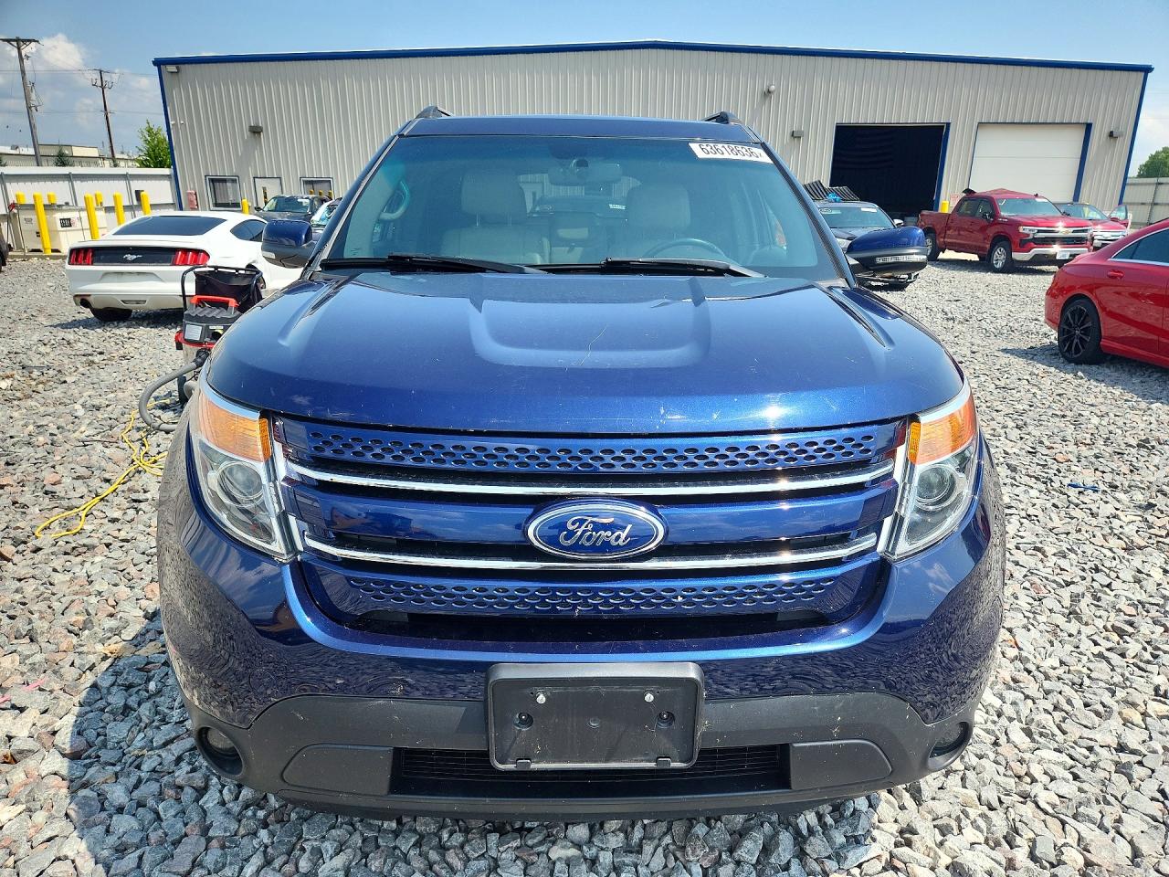 2011 Ford Explorer Limited Blue vin: 1FMHK8F82BGA14559
