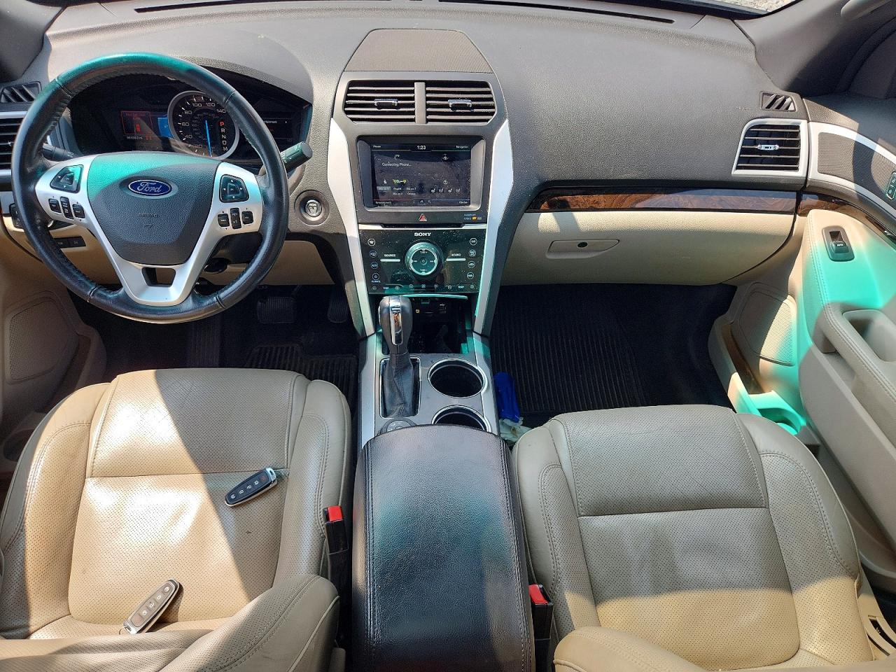 2011 Ford Explorer Limited Blue vin: 1FMHK8F82BGA14559