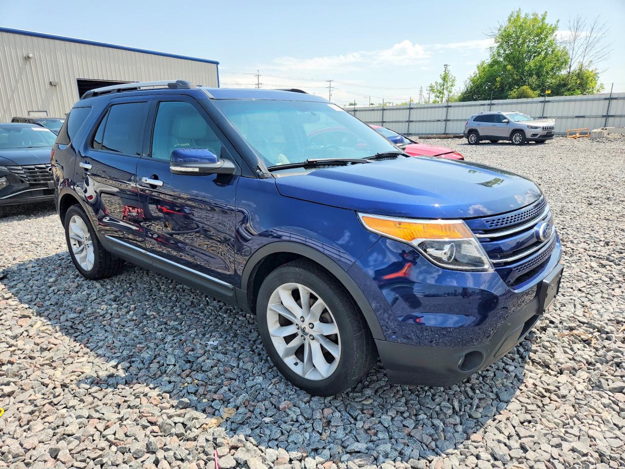 2011 Ford Explorer Limited Blue vin: 1FMHK8F82BGA14559