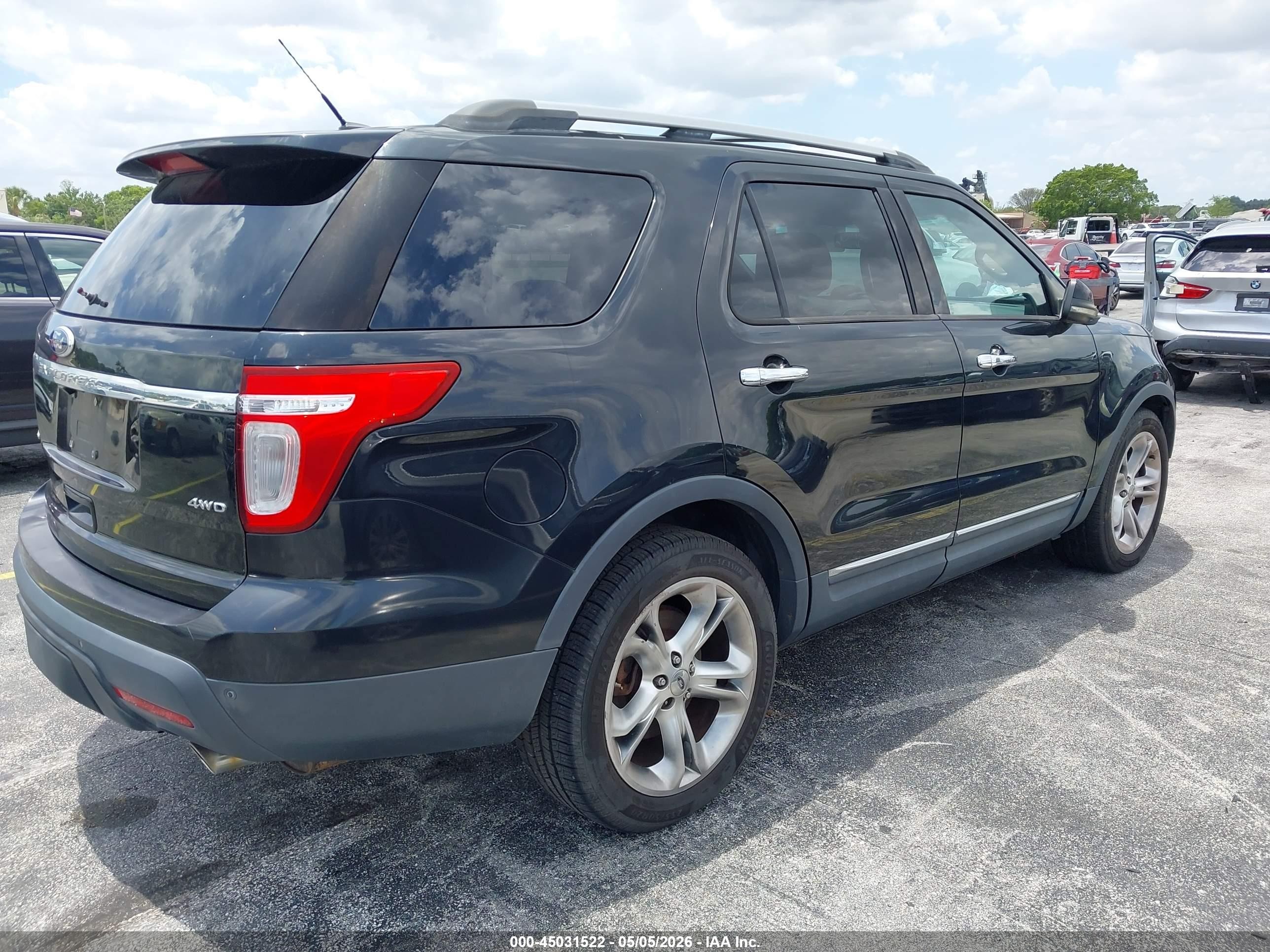 2011 Ford Explorer Limited Gray vin: 1FMHK8F82BGA26968