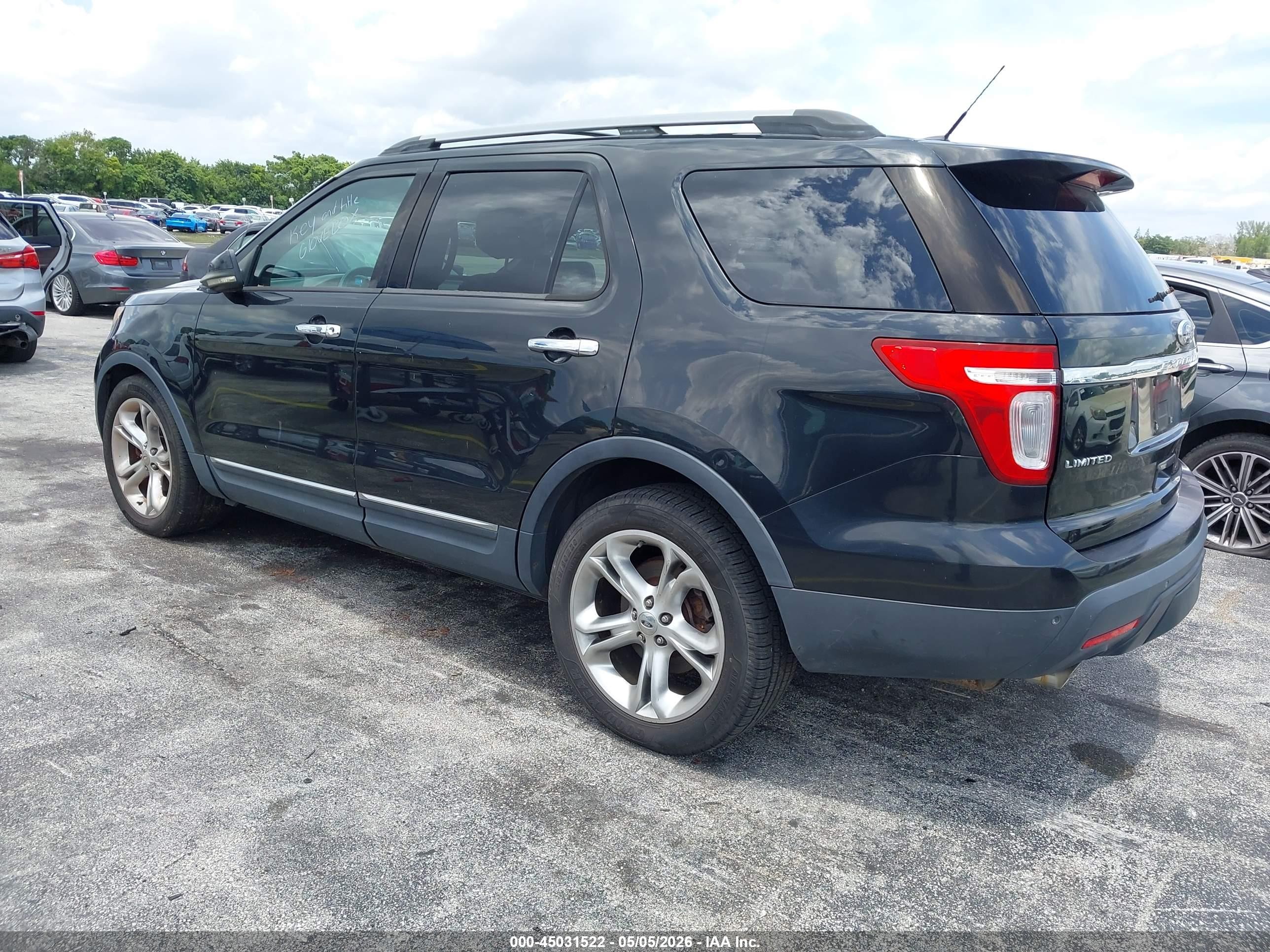 2011 Ford Explorer Limited Gray vin: 1FMHK8F82BGA26968