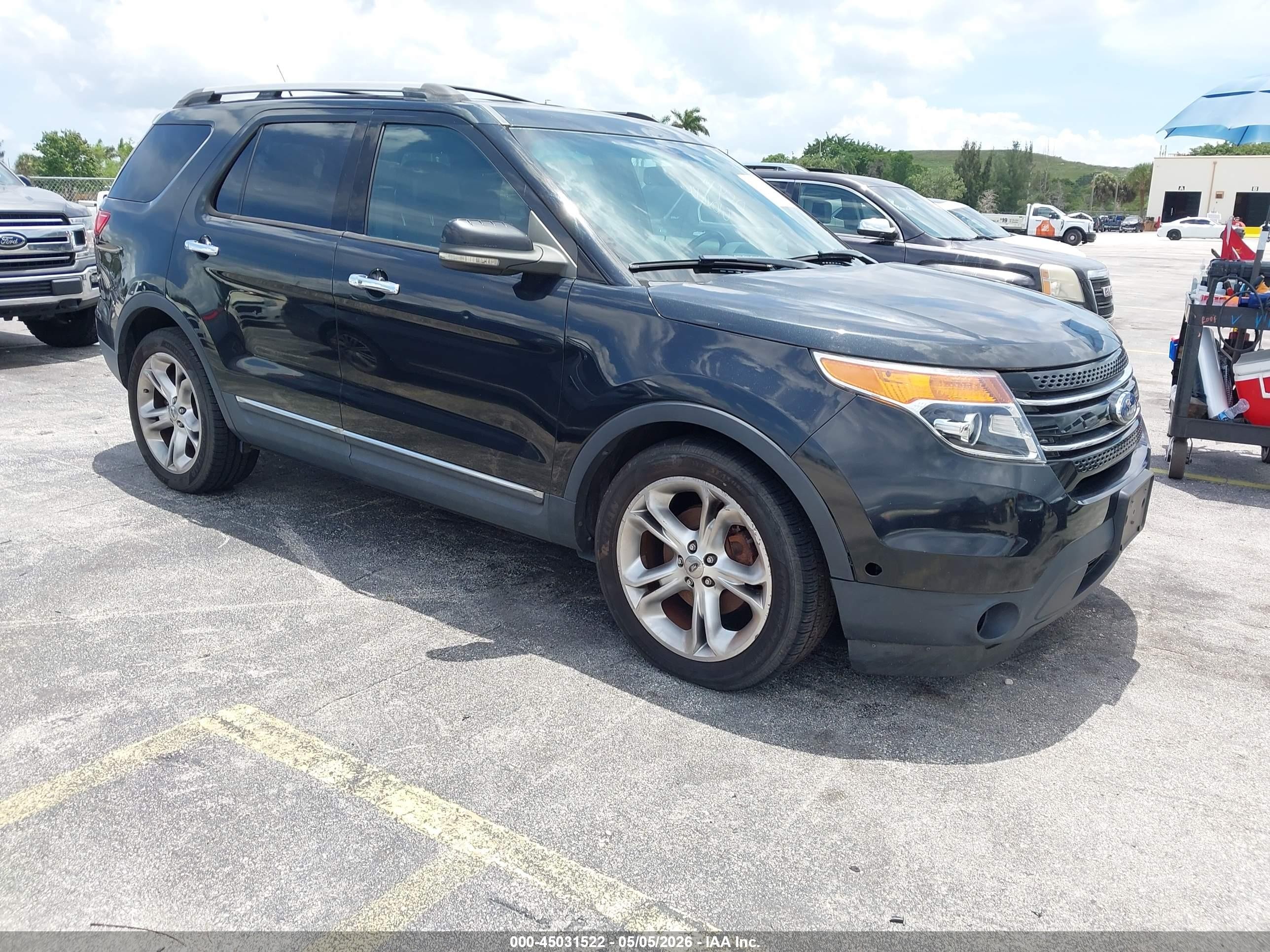 2011 Ford Explorer Limited Gray vin: 1FMHK8F82BGA26968