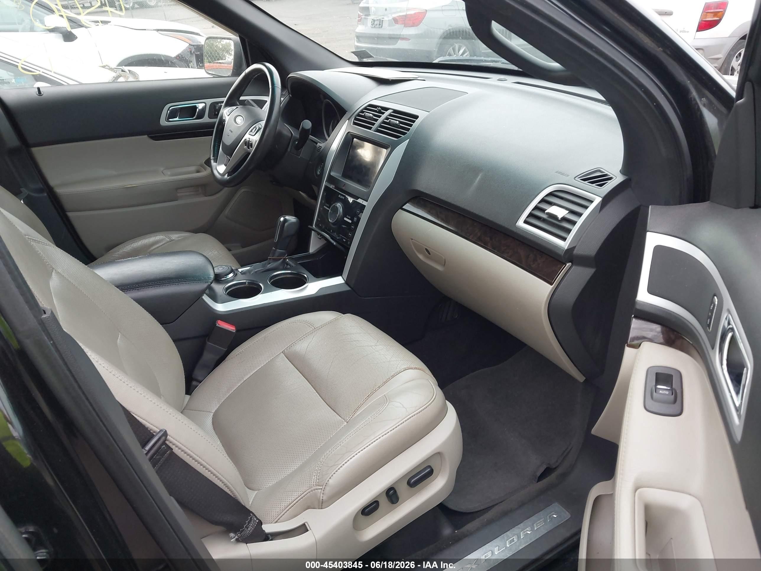 2011 Ford Explorer Limited Black vin: 1FMHK8F82BGA62966