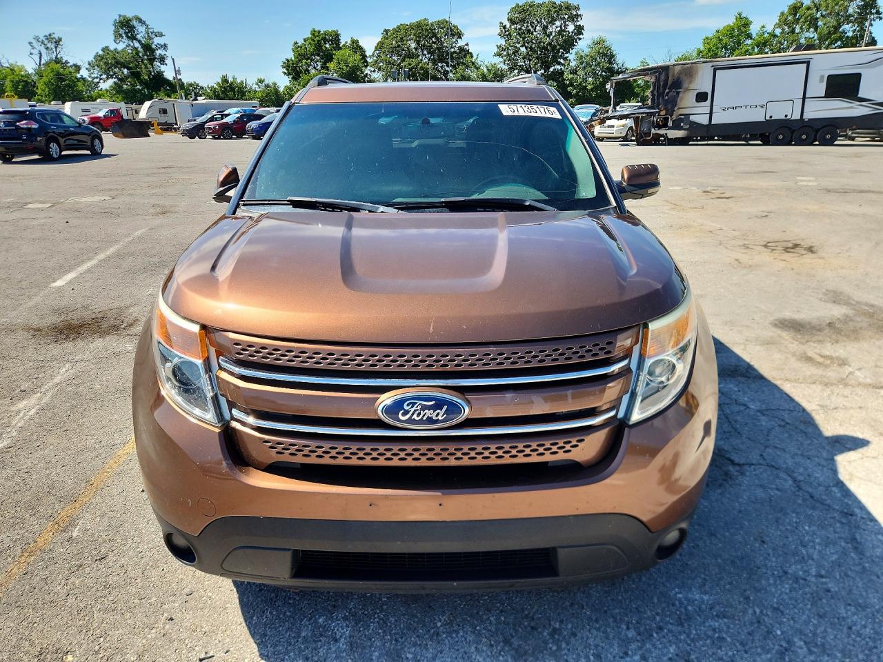 2011 Ford Explorer Limited Orange vin: 1FMHK8F82BGA83946