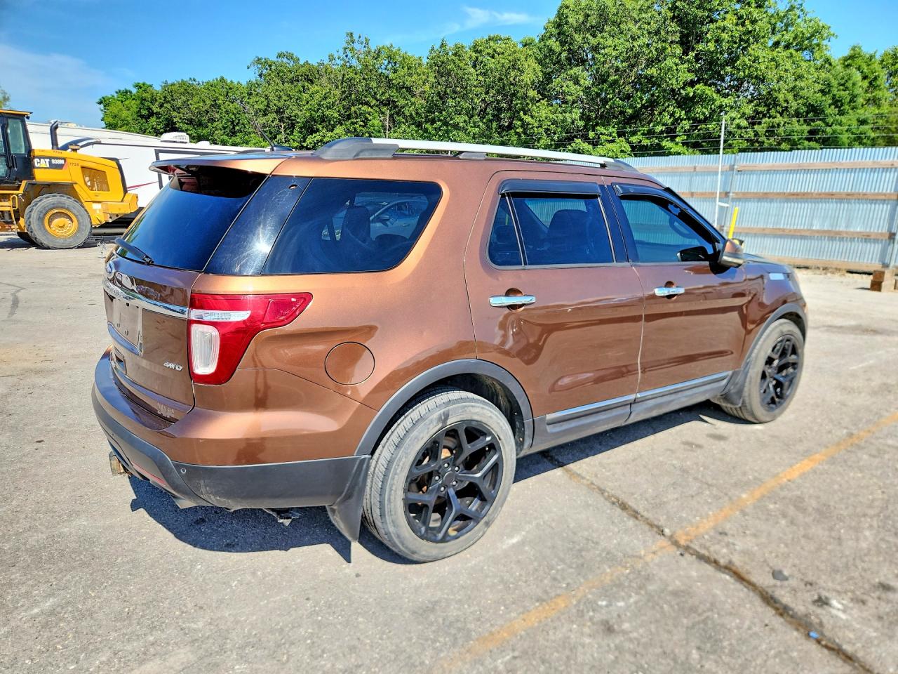 2011 Ford Explorer Limited Orange vin: 1FMHK8F82BGA83946