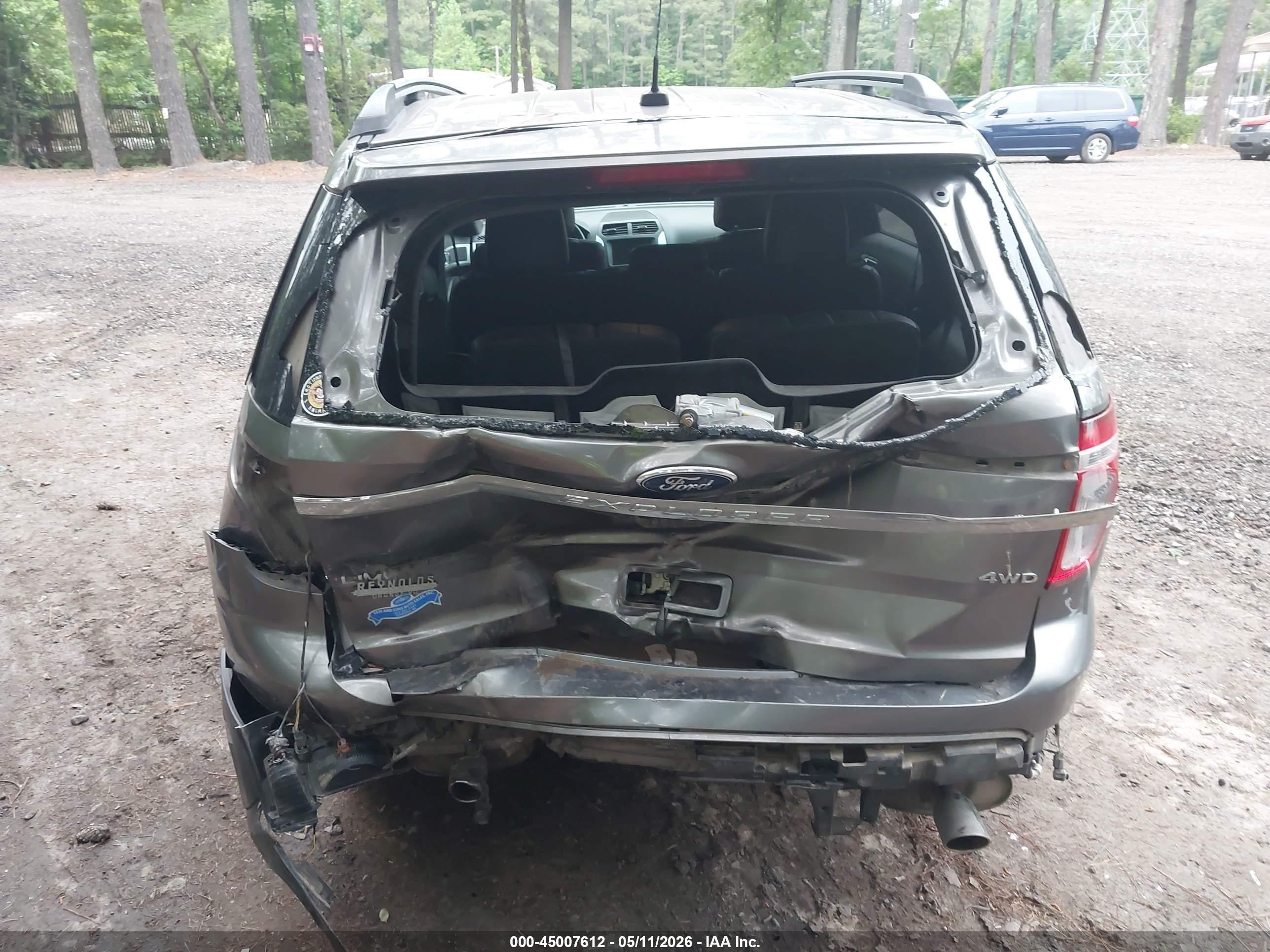 2012 Ford Explorer Limited Green vin: 1FMHK8F82CGA07919