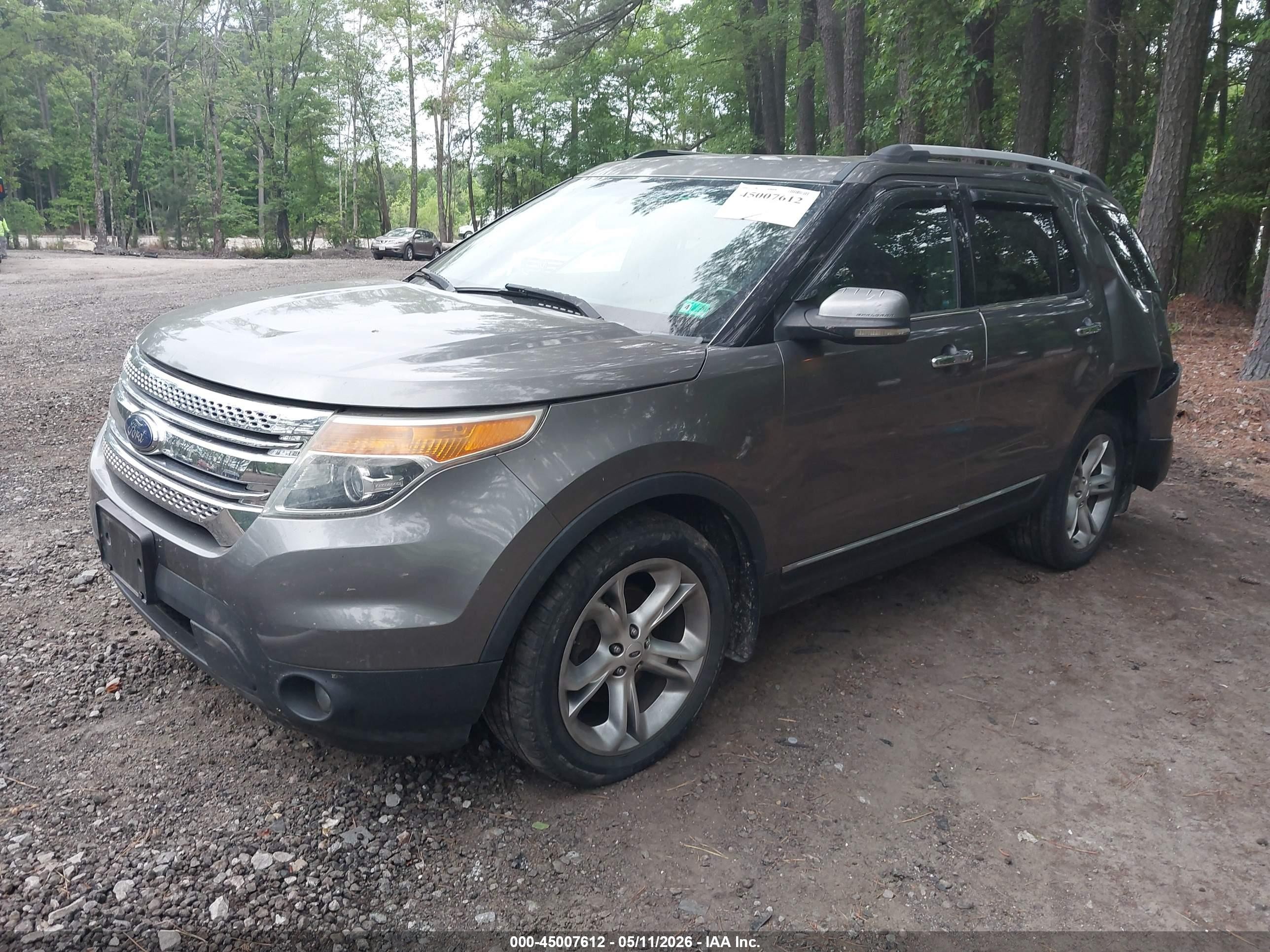 2012 Ford Explorer Limited Green vin: 1FMHK8F82CGA07919