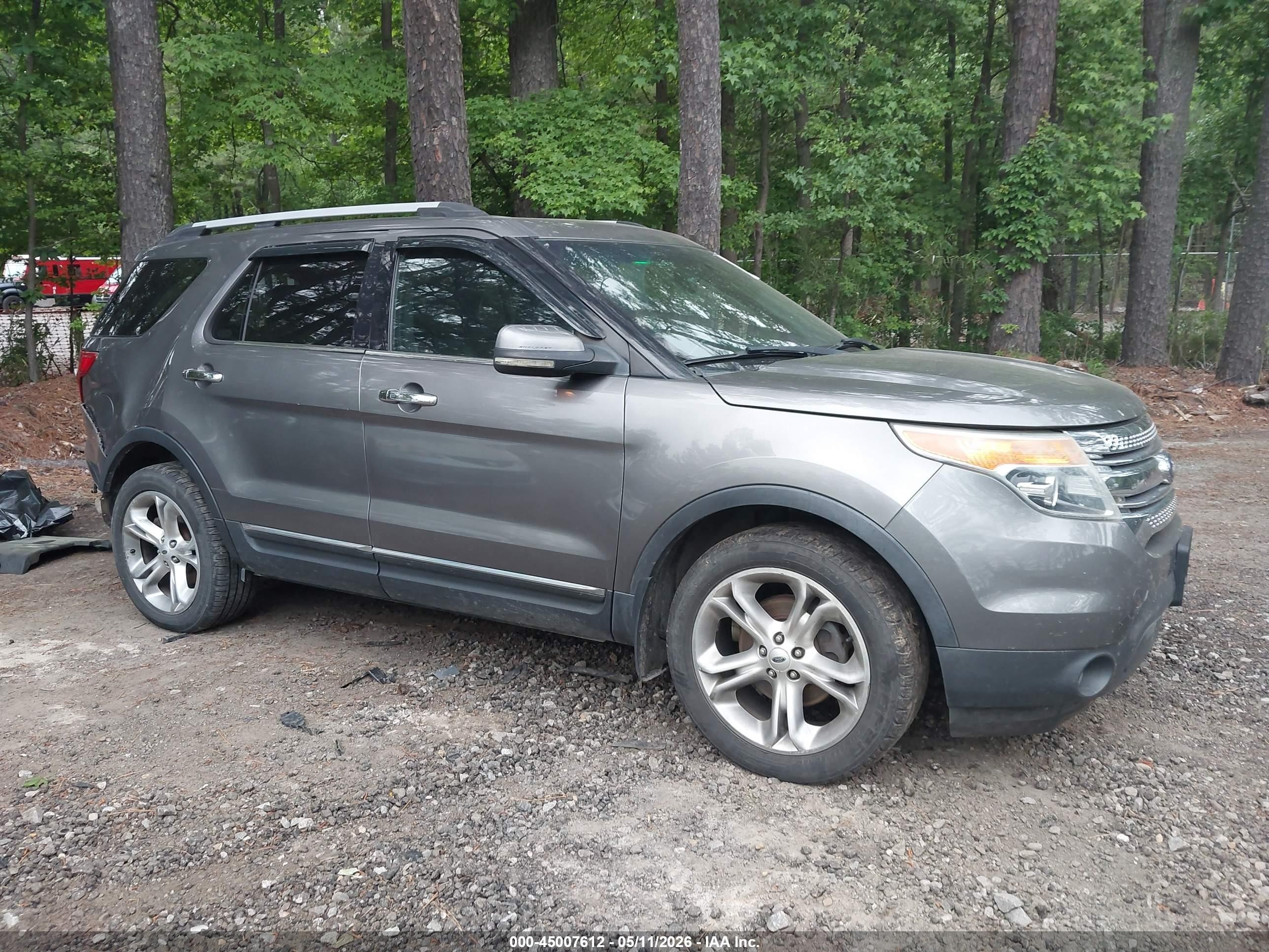 2012 Ford Explorer Limited Green vin: 1FMHK8F82CGA07919