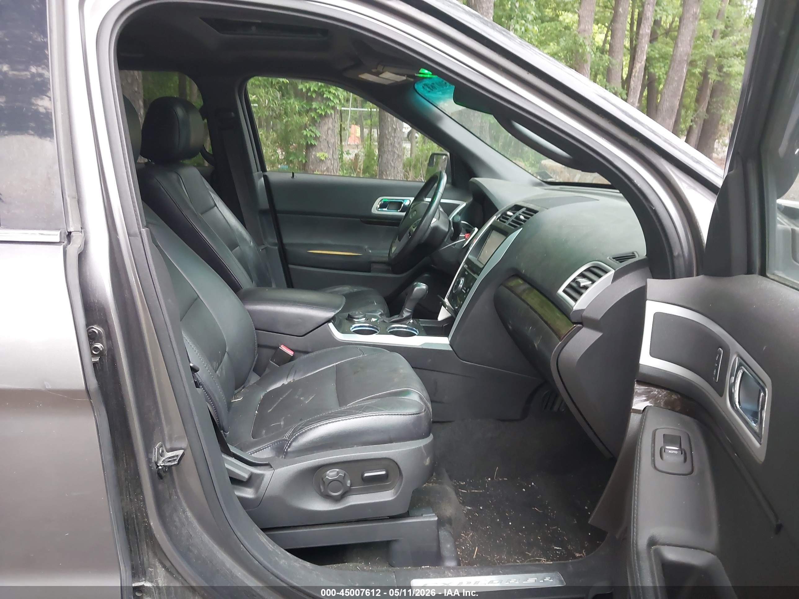 2012 Ford Explorer Limited Green vin: 1FMHK8F82CGA07919