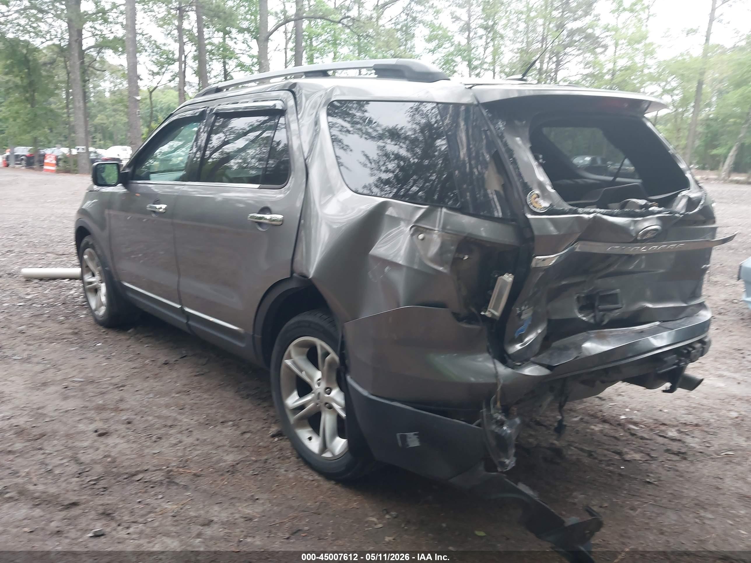 2012 Ford Explorer Limited Green vin: 1FMHK8F82CGA07919