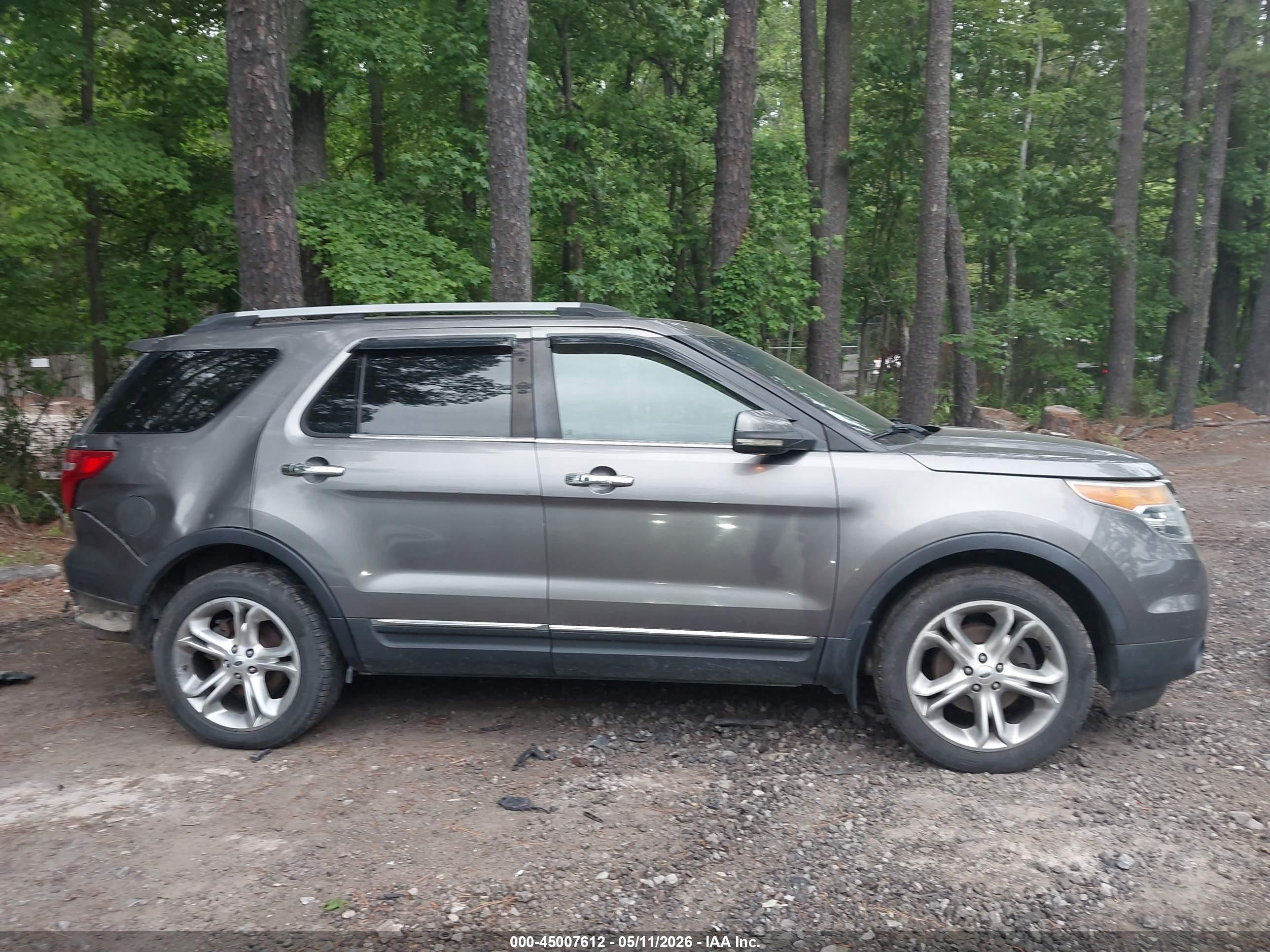 2012 Ford Explorer Limited Green vin: 1FMHK8F82CGA07919