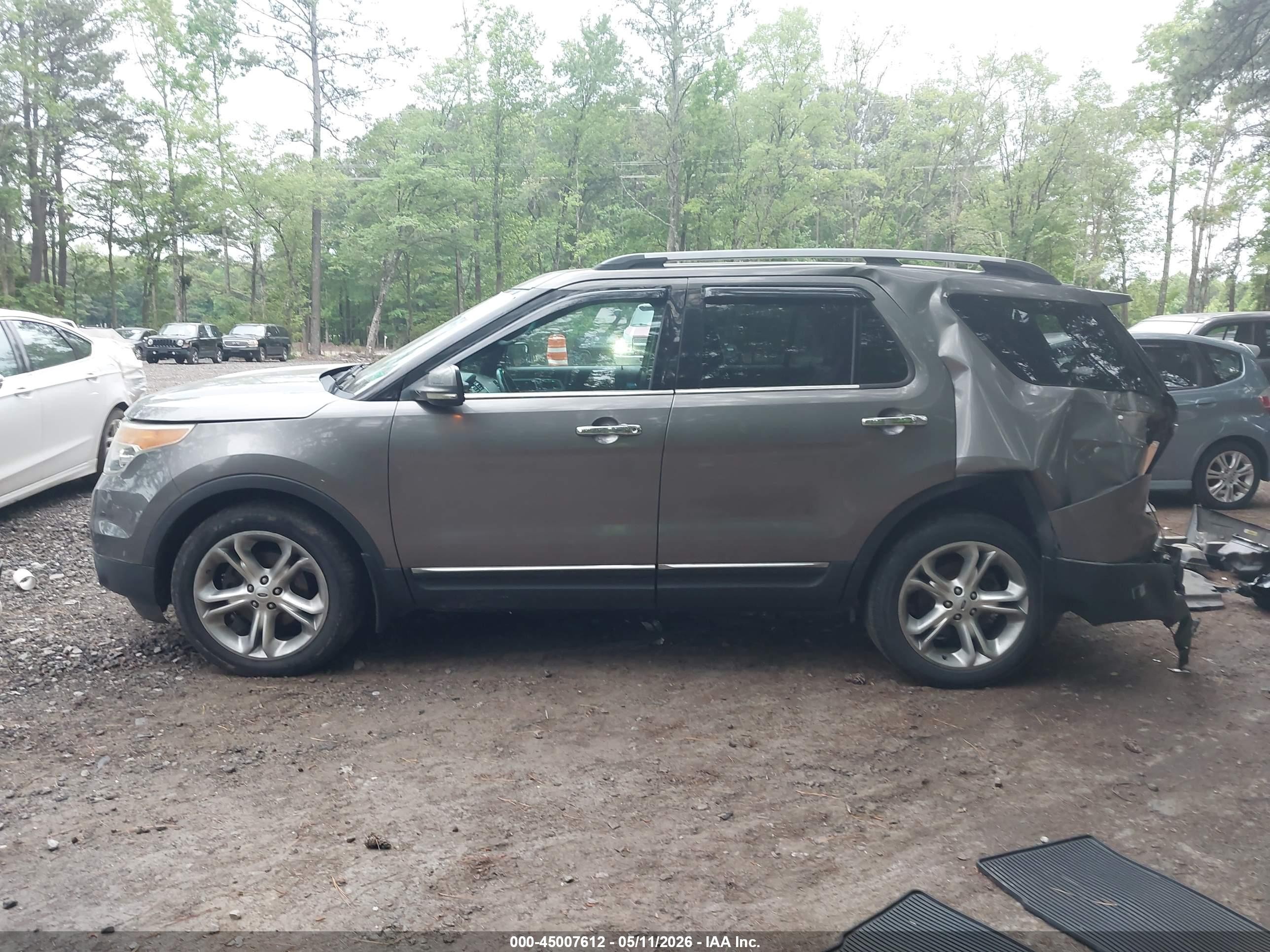 2012 Ford Explorer Limited Green vin: 1FMHK8F82CGA07919