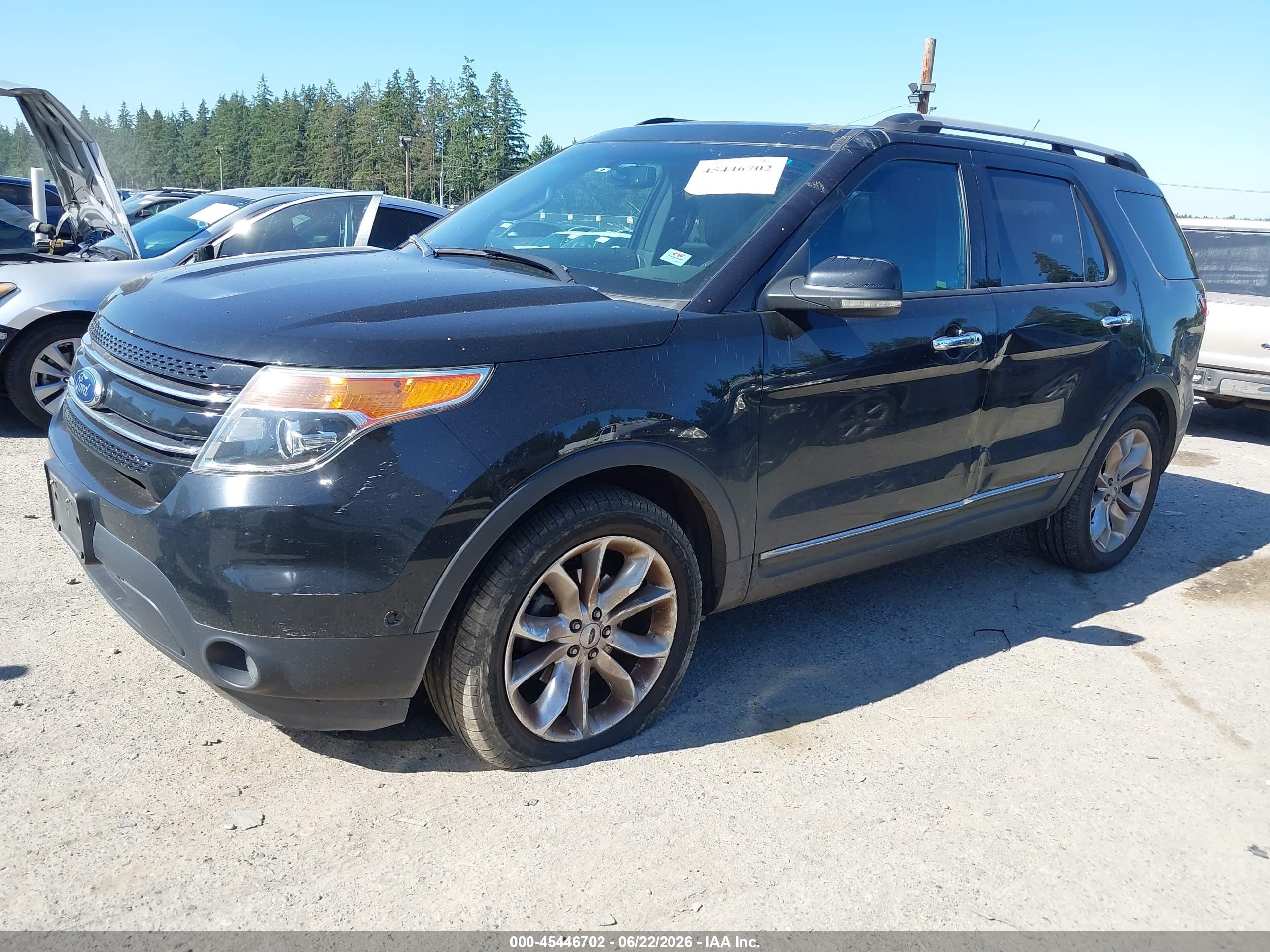 2012 Ford Explorer Limited Black vin: 1FMHK8F82CGA28964