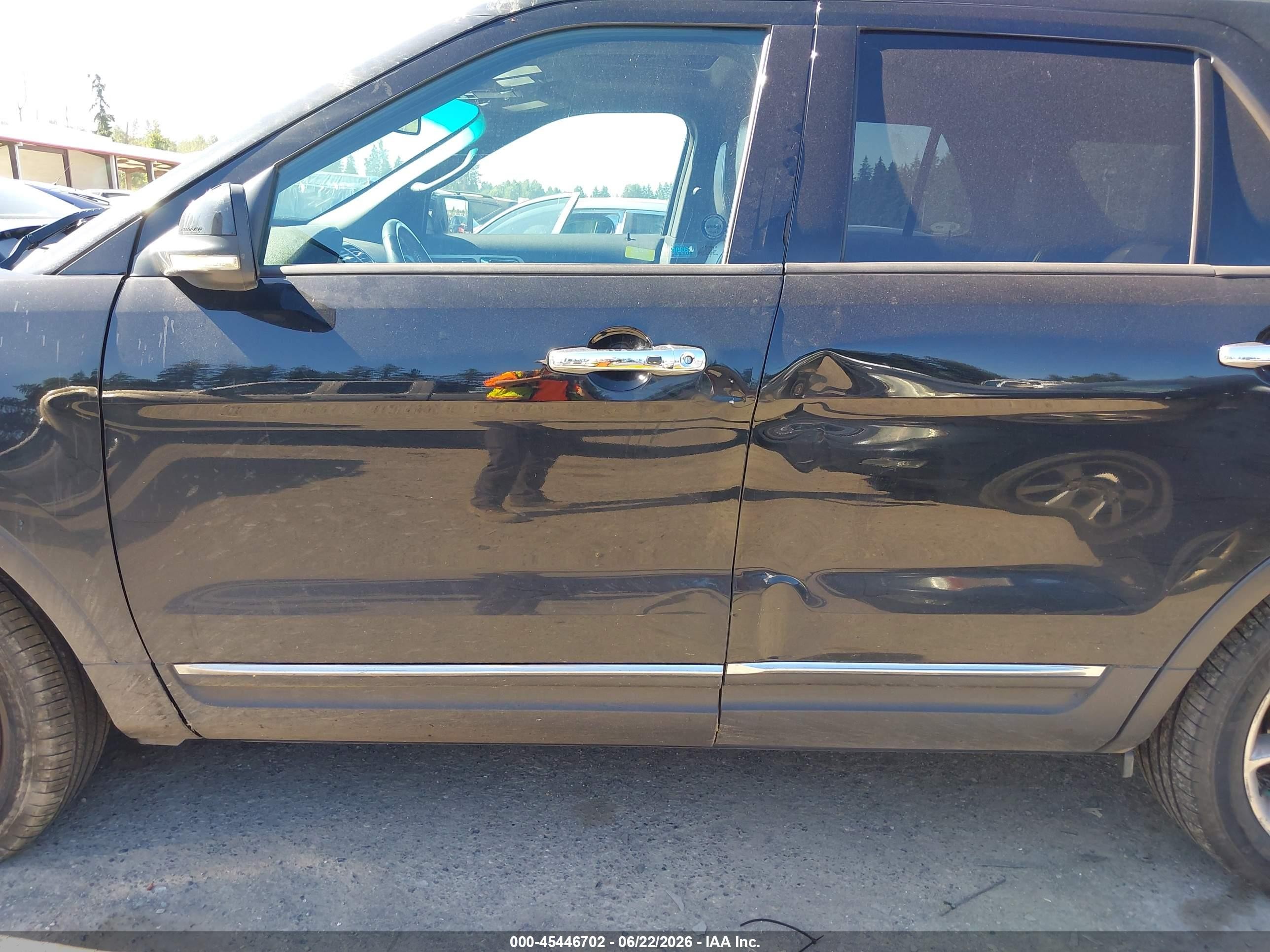 2012 Ford Explorer Limited Black vin: 1FMHK8F82CGA28964