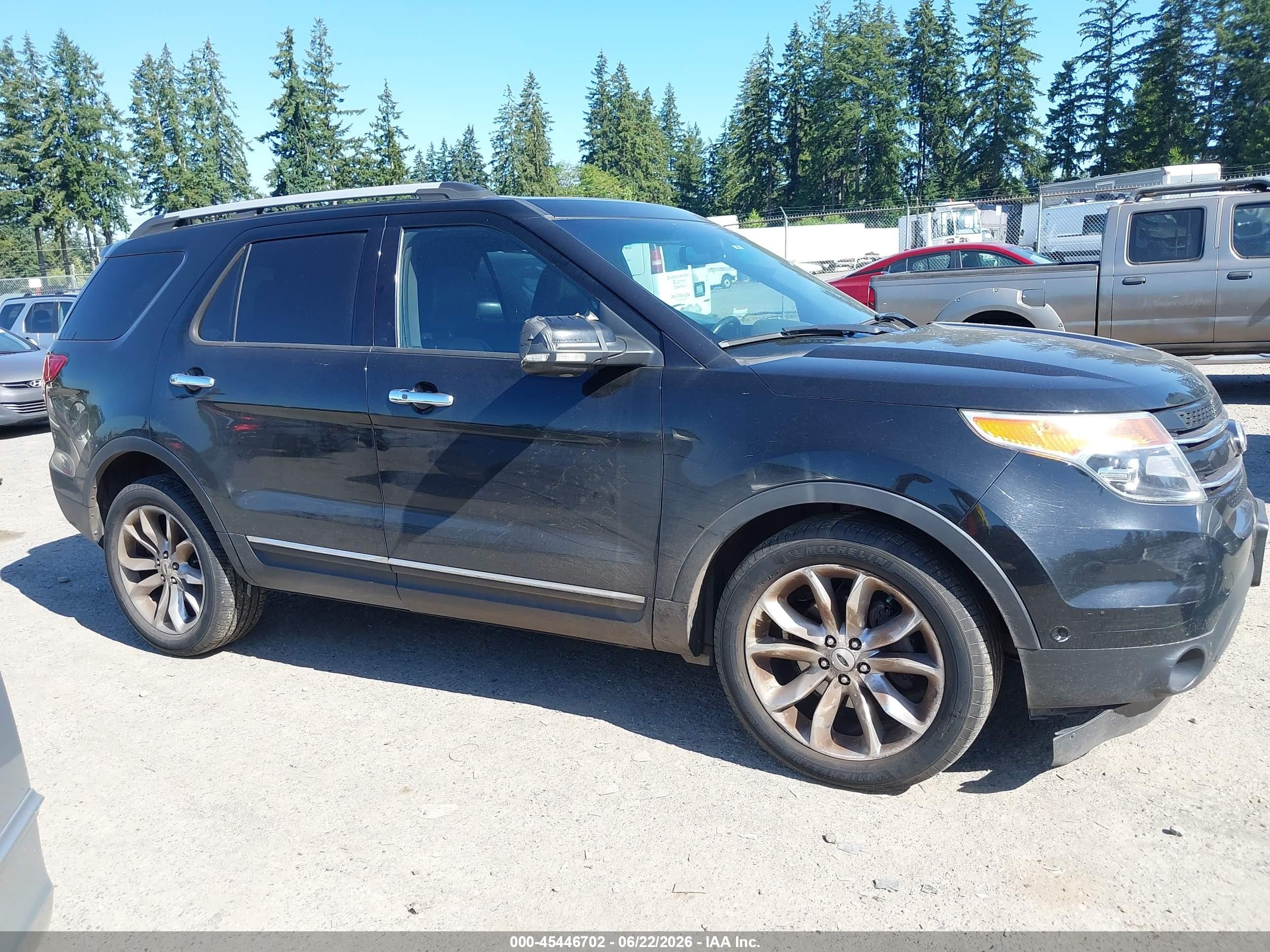 2012 Ford Explorer Limited Black vin: 1FMHK8F82CGA28964