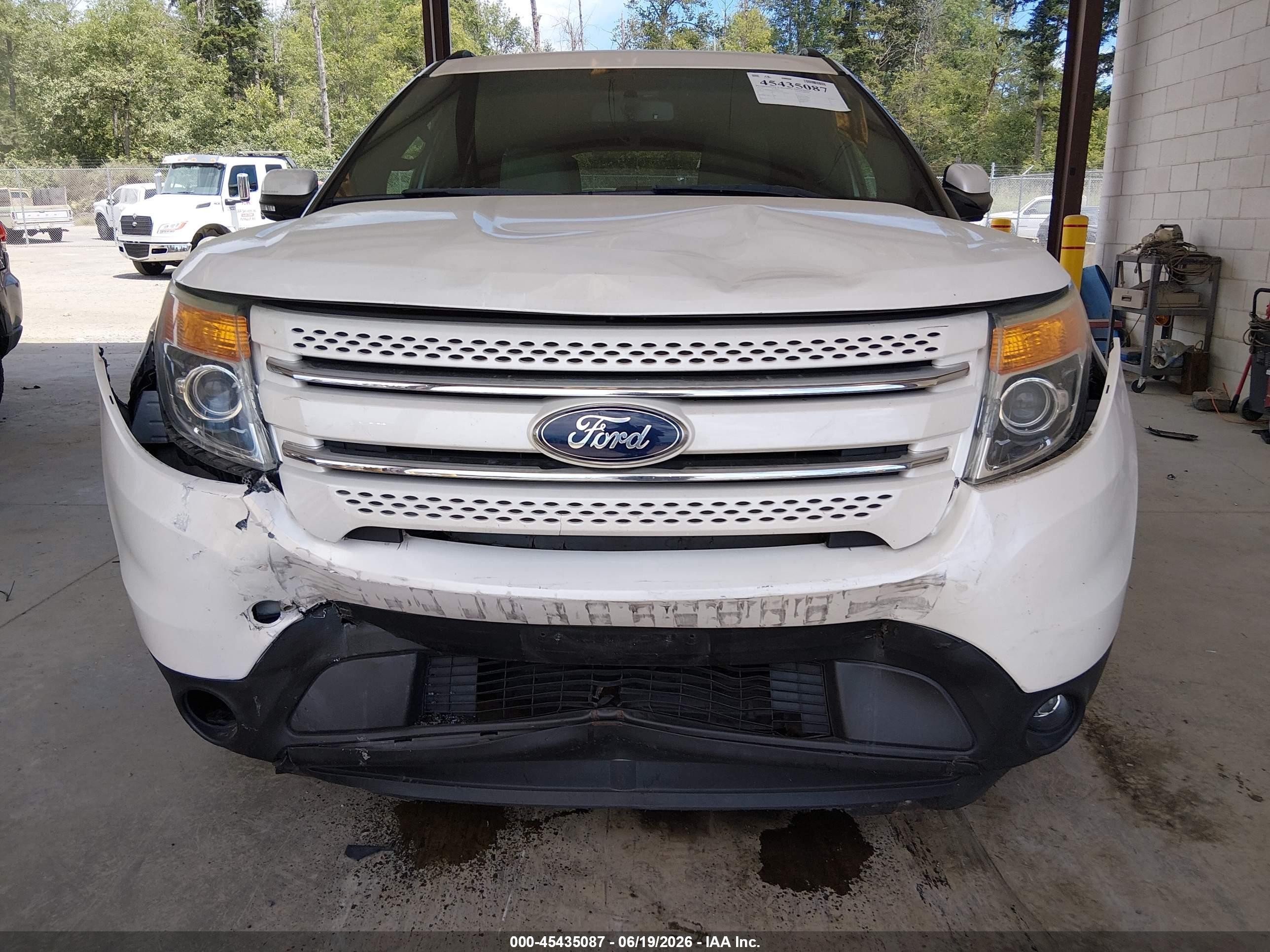 2012 Ford Explorer Limited White vin: 1FMHK8F82CGA33775