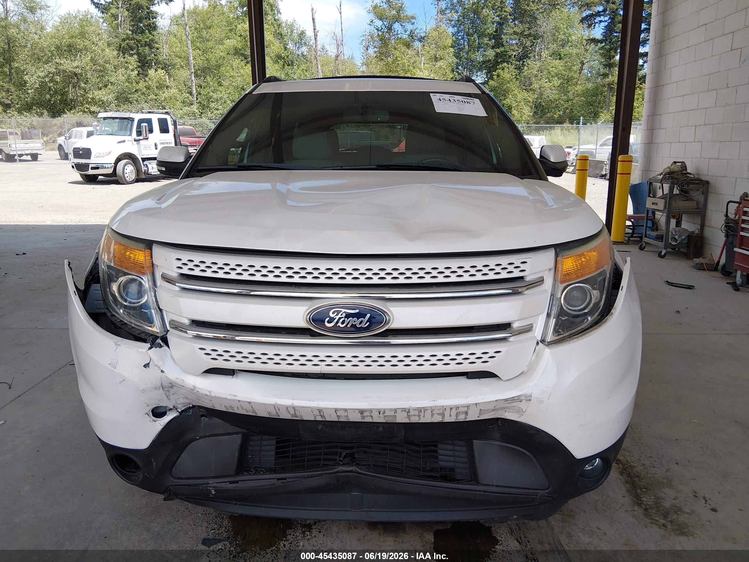 2012 Ford Explorer Limited White vin: 1FMHK8F82CGA33775