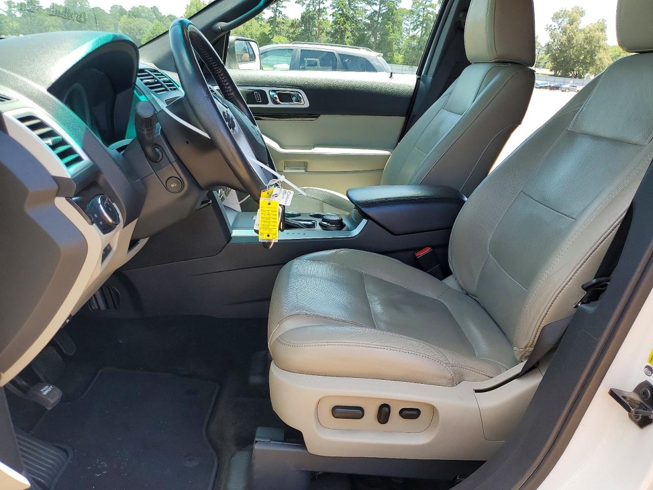2012 Ford Explorer Limited White vin: 1FMHK8F82CGA40273