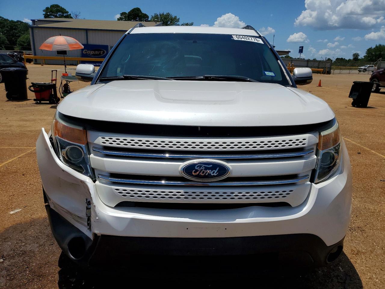 2012 Ford Explorer Limited White vin: 1FMHK8F82CGA40273