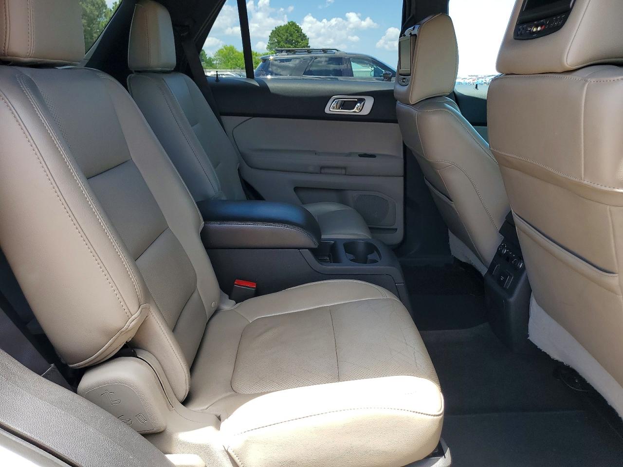 2012 Ford Explorer Limited White vin: 1FMHK8F82CGA40273