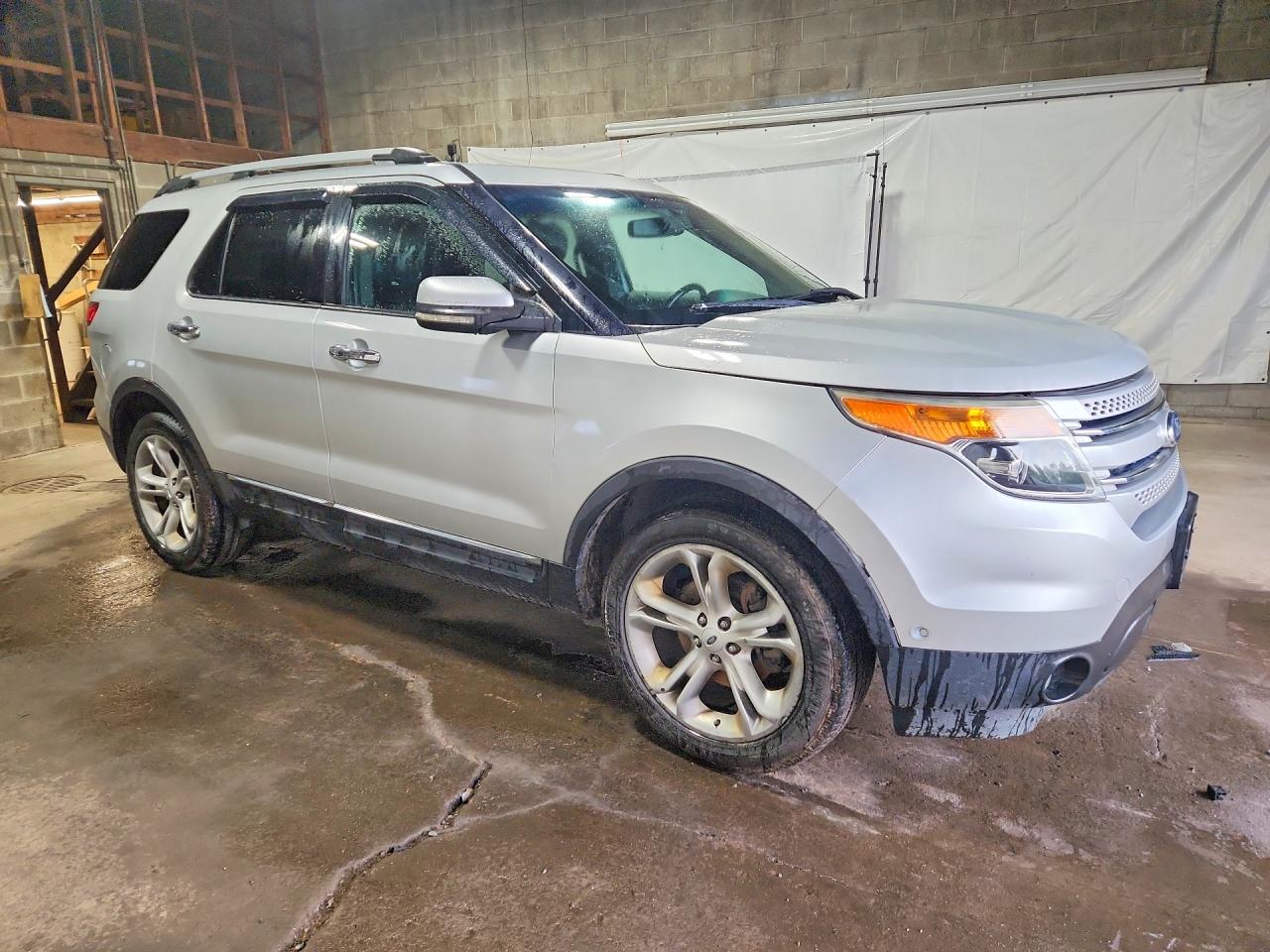 2012 Ford Explorer Limited Gray vin: 1FMHK8F82CGA57820