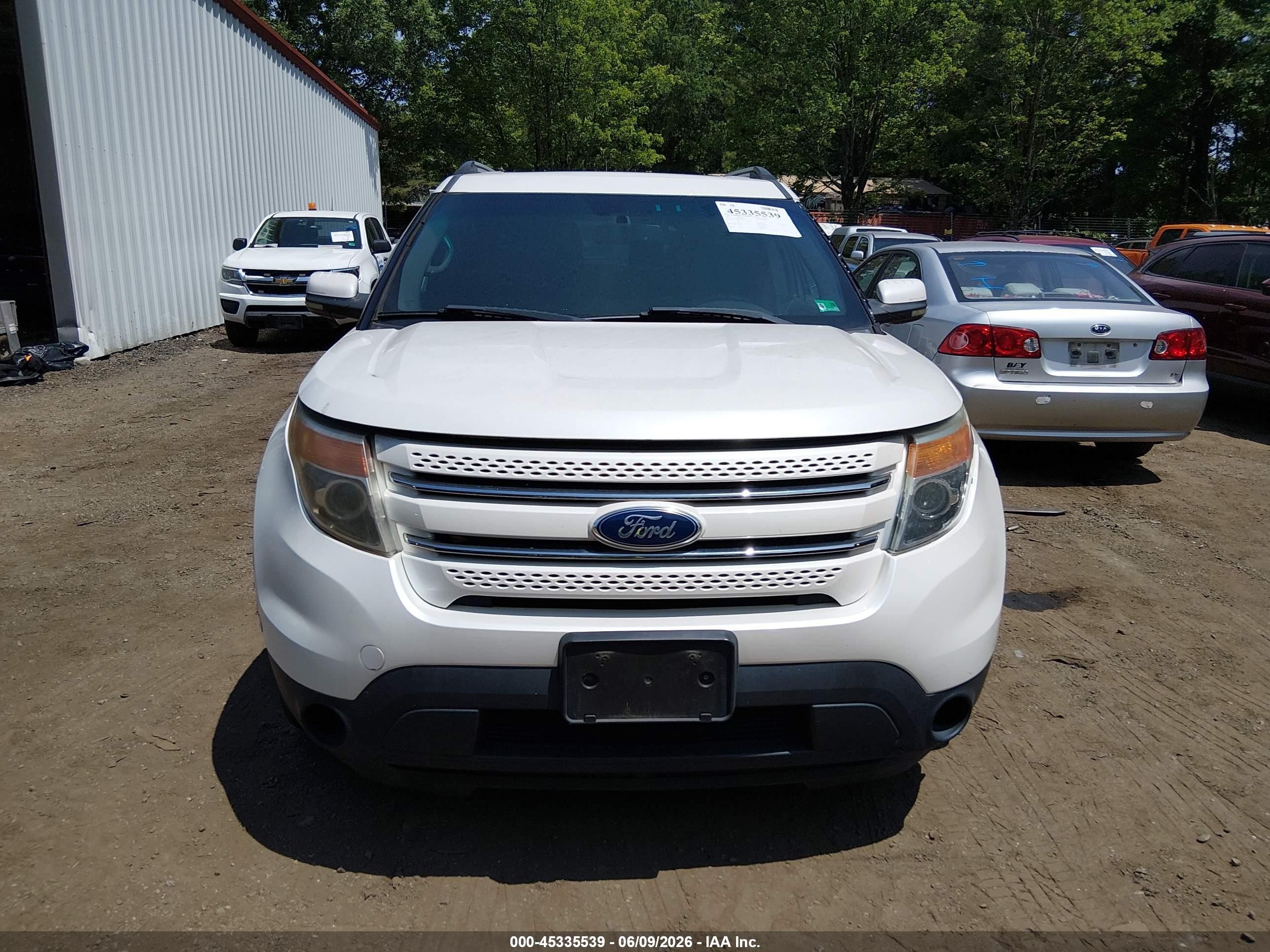 2012 Ford Explorer Limited White vin: 1FMHK8F82CGA80367