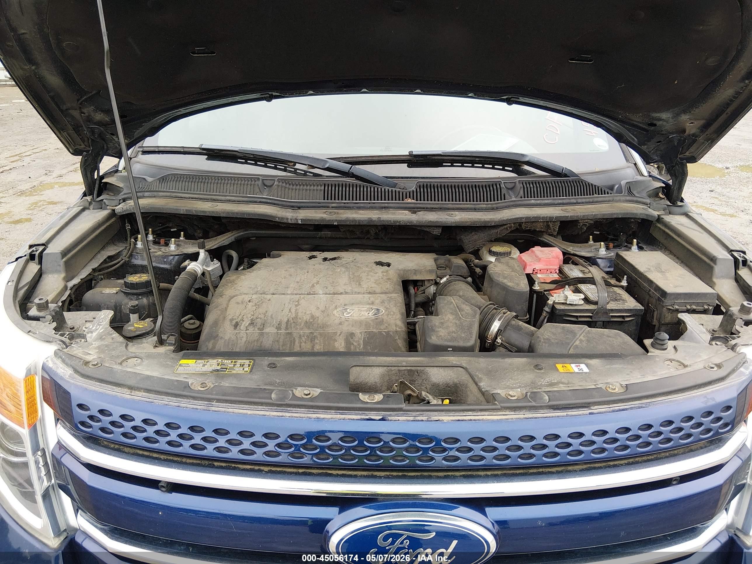 2011 Ford Explorer Limited Blue vin: 1FMHK8F83BGA03411