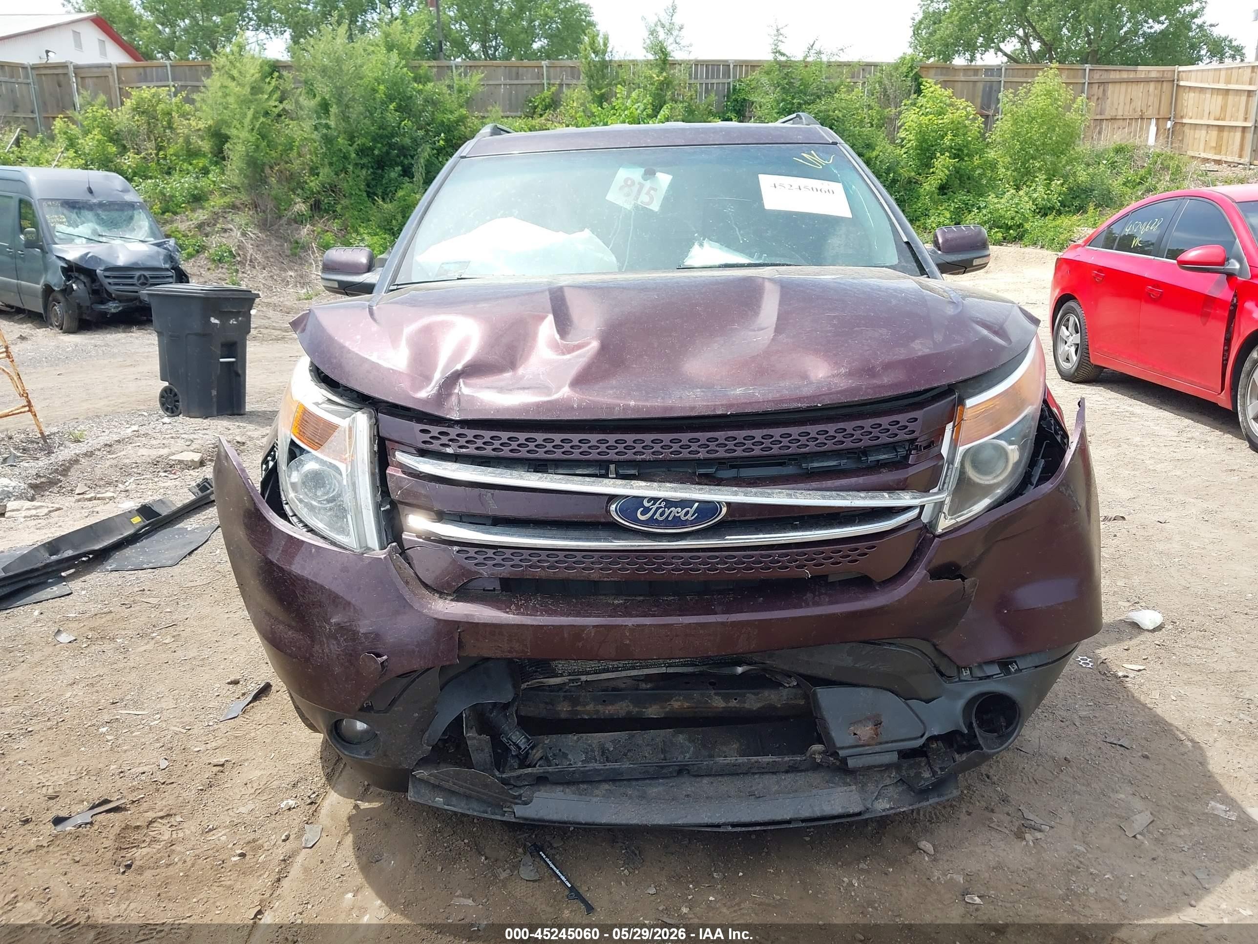 2011 Ford Explorer Limited Brown vin: 1FMHK8F83BGA65441