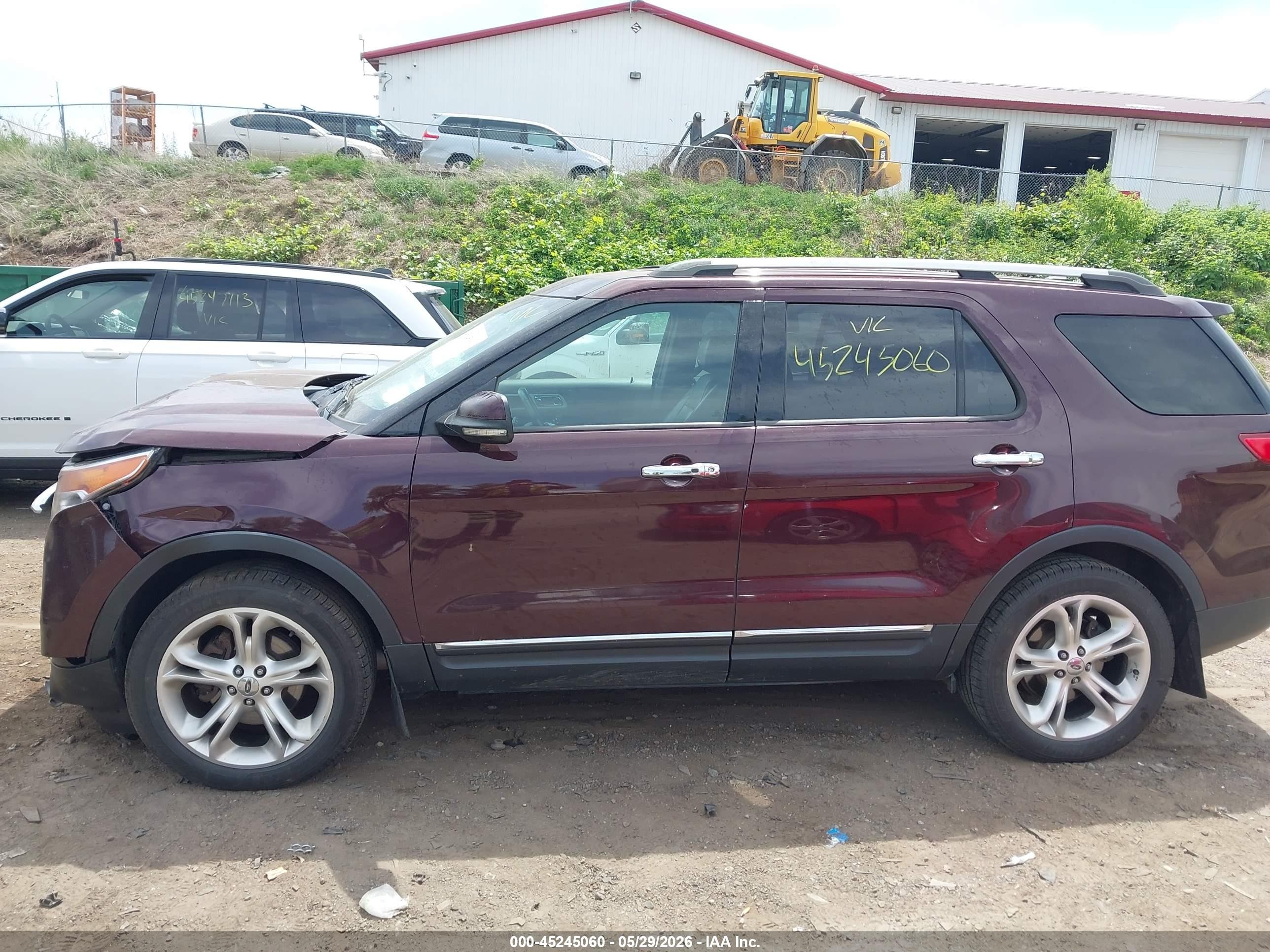 2011 Ford Explorer Limited Brown vin: 1FMHK8F83BGA65441