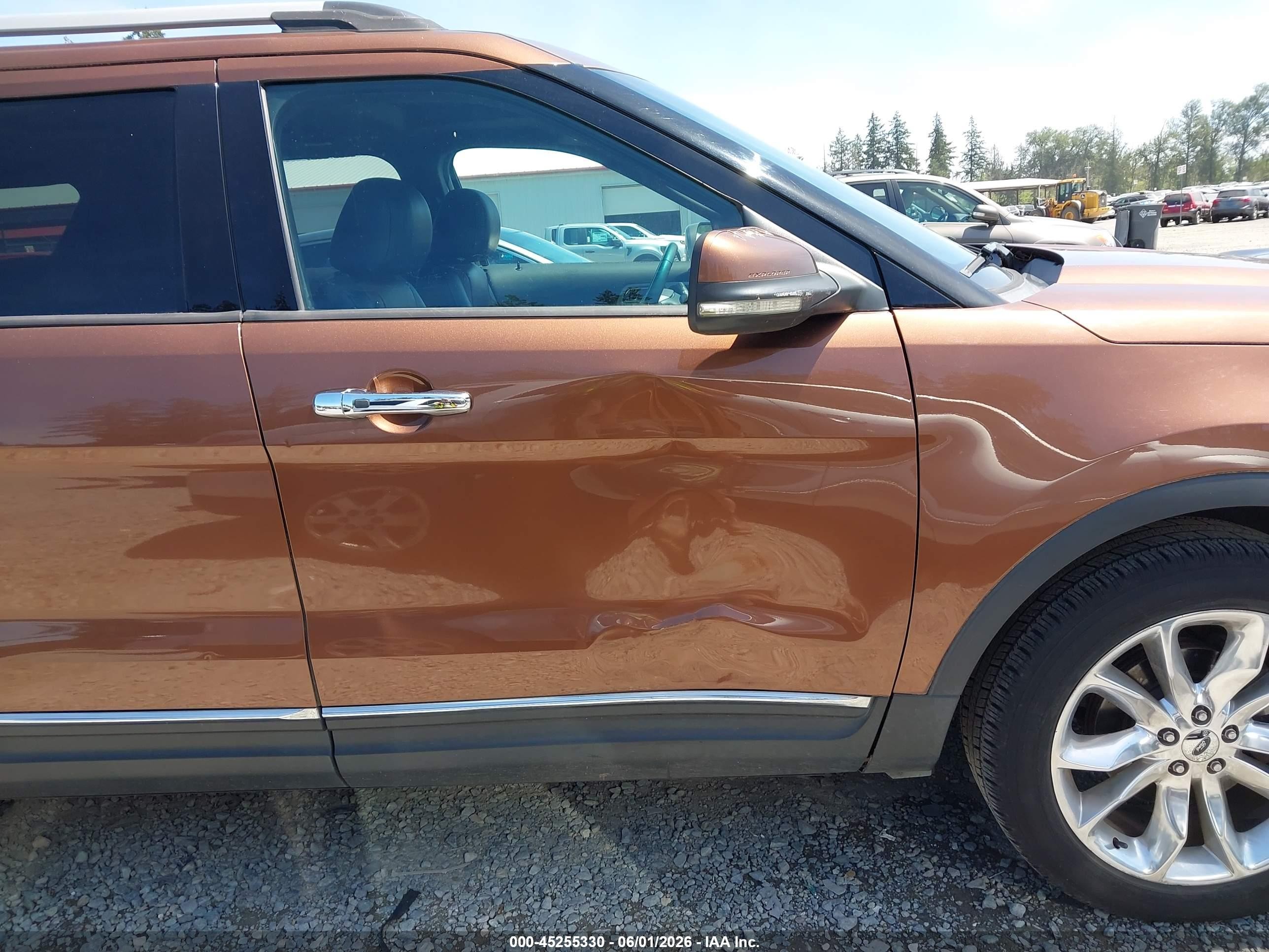 2011 Ford Explorer Limited Brown vin: 1FMHK8F83BGA80392