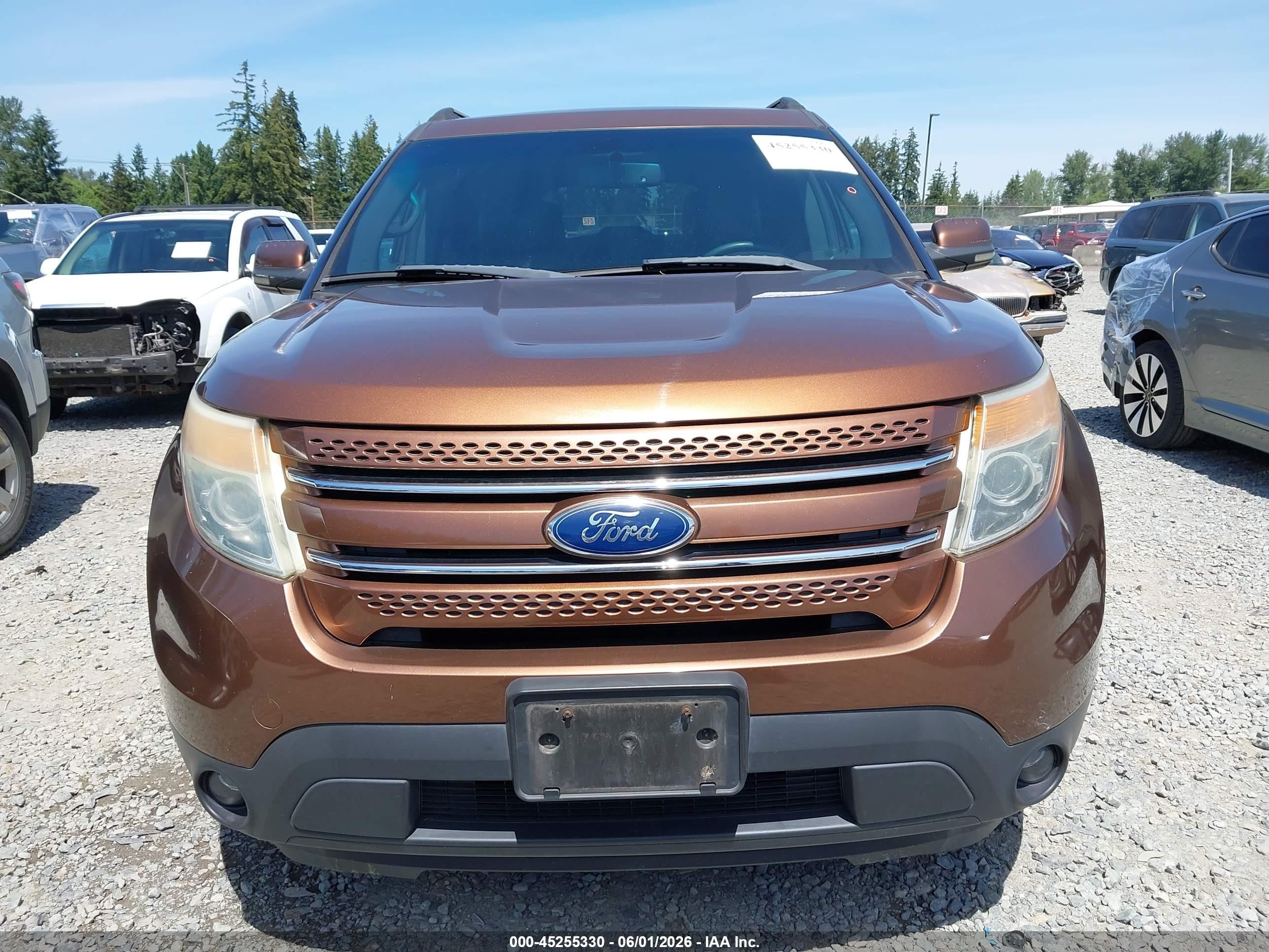 2011 Ford Explorer Limited Brown vin: 1FMHK8F83BGA80392