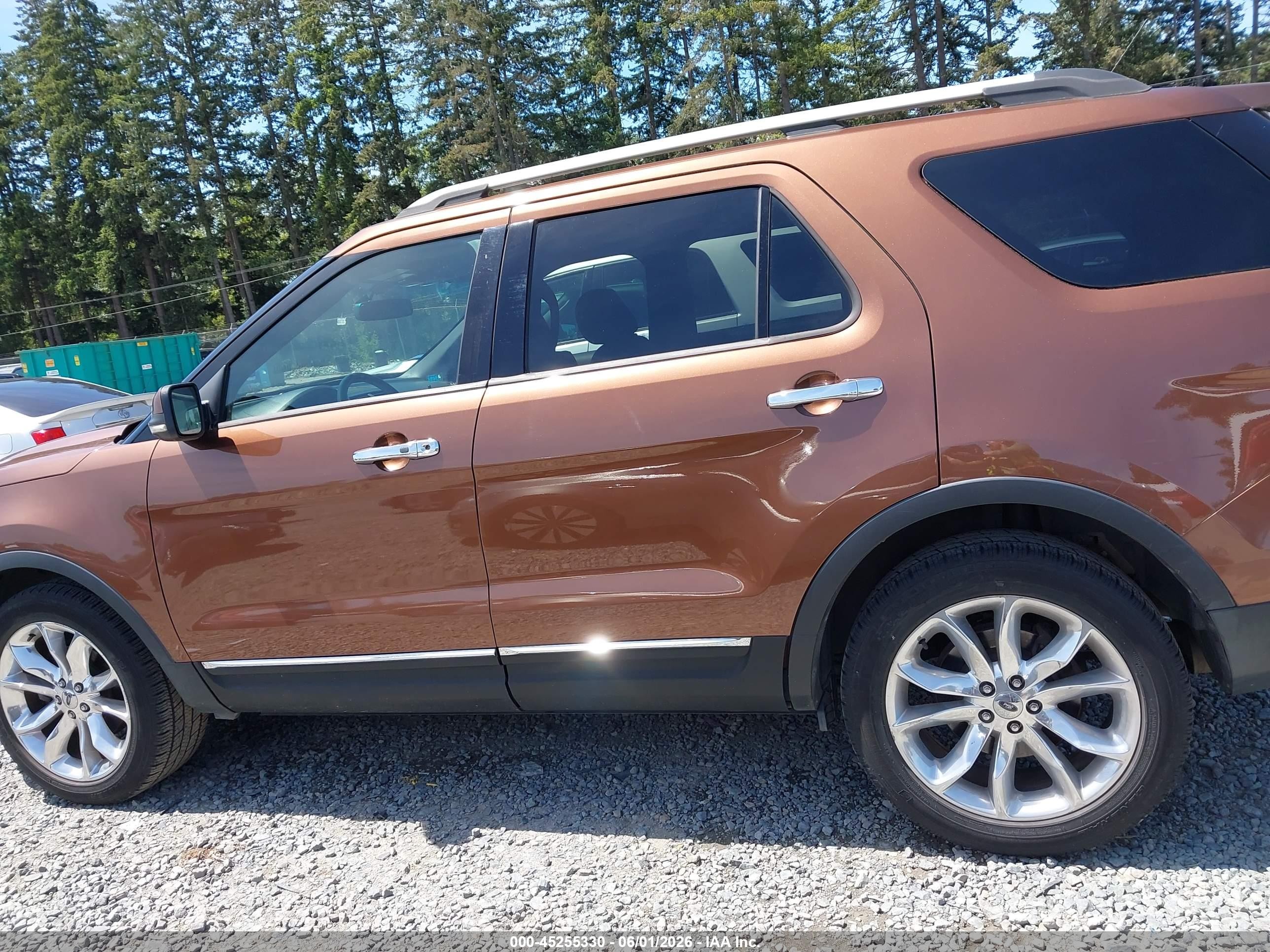 2011 Ford Explorer Limited Brown vin: 1FMHK8F83BGA80392