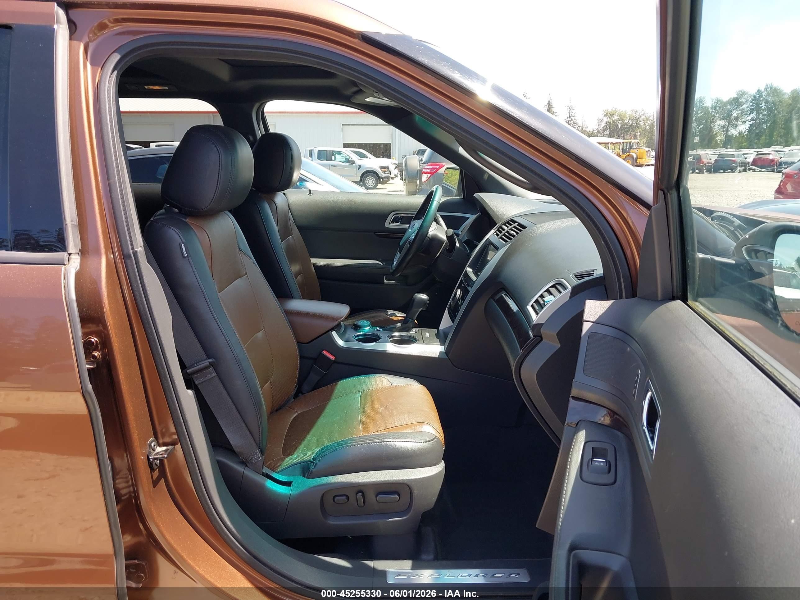 2011 Ford Explorer Limited Brown vin: 1FMHK8F83BGA80392