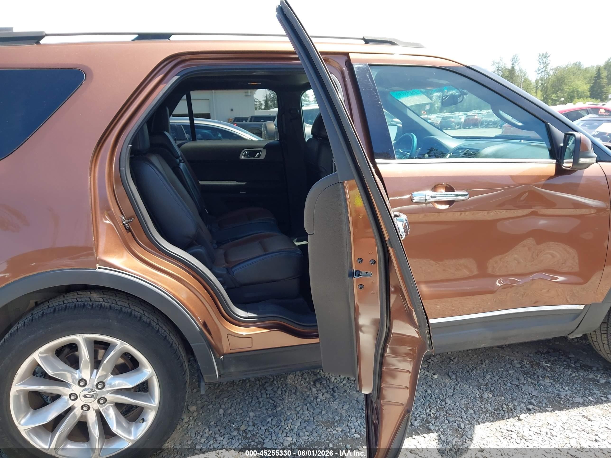 2011 Ford Explorer Limited Brown vin: 1FMHK8F83BGA80392