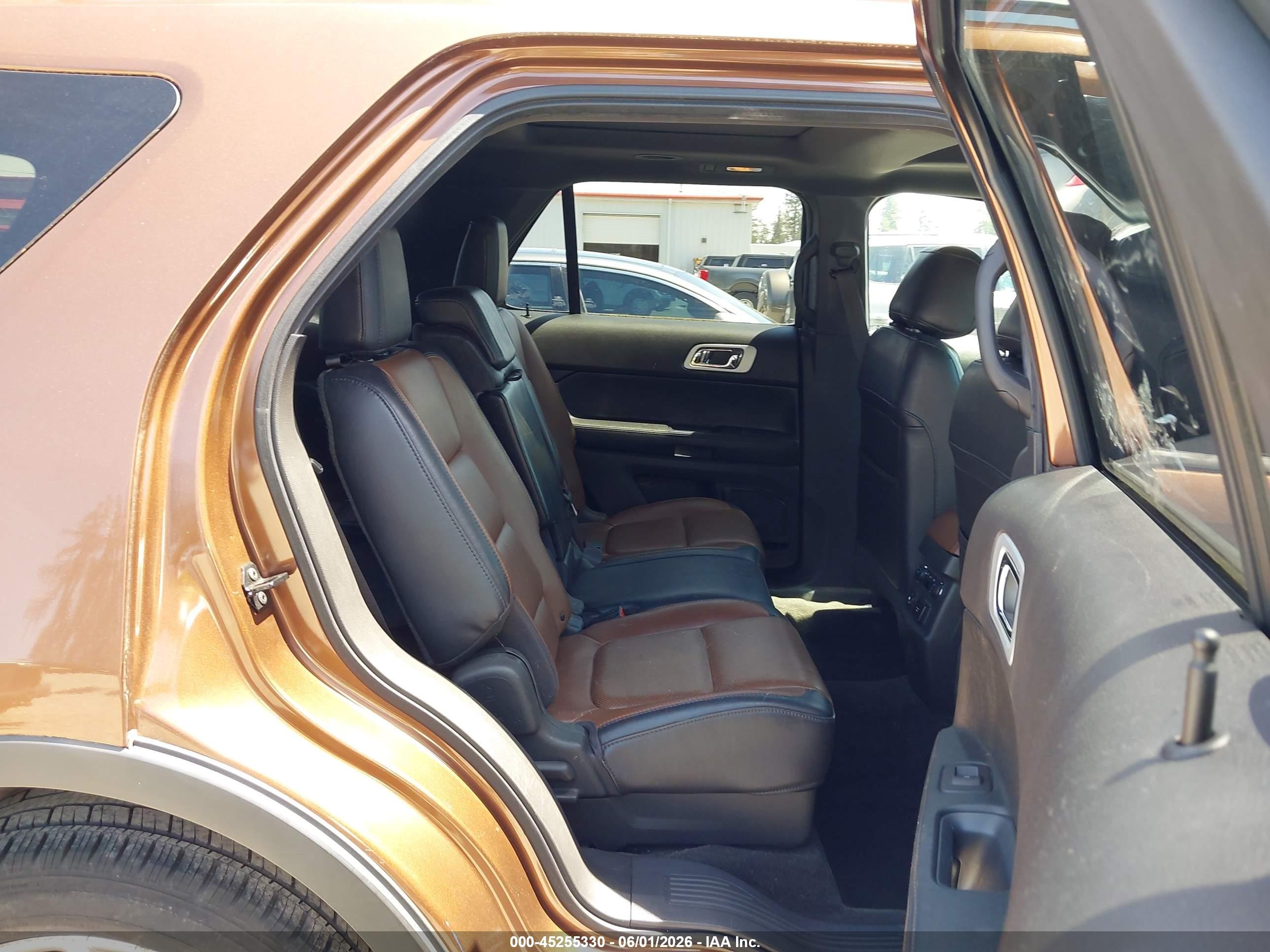 2011 Ford Explorer Limited Brown vin: 1FMHK8F83BGA80392
