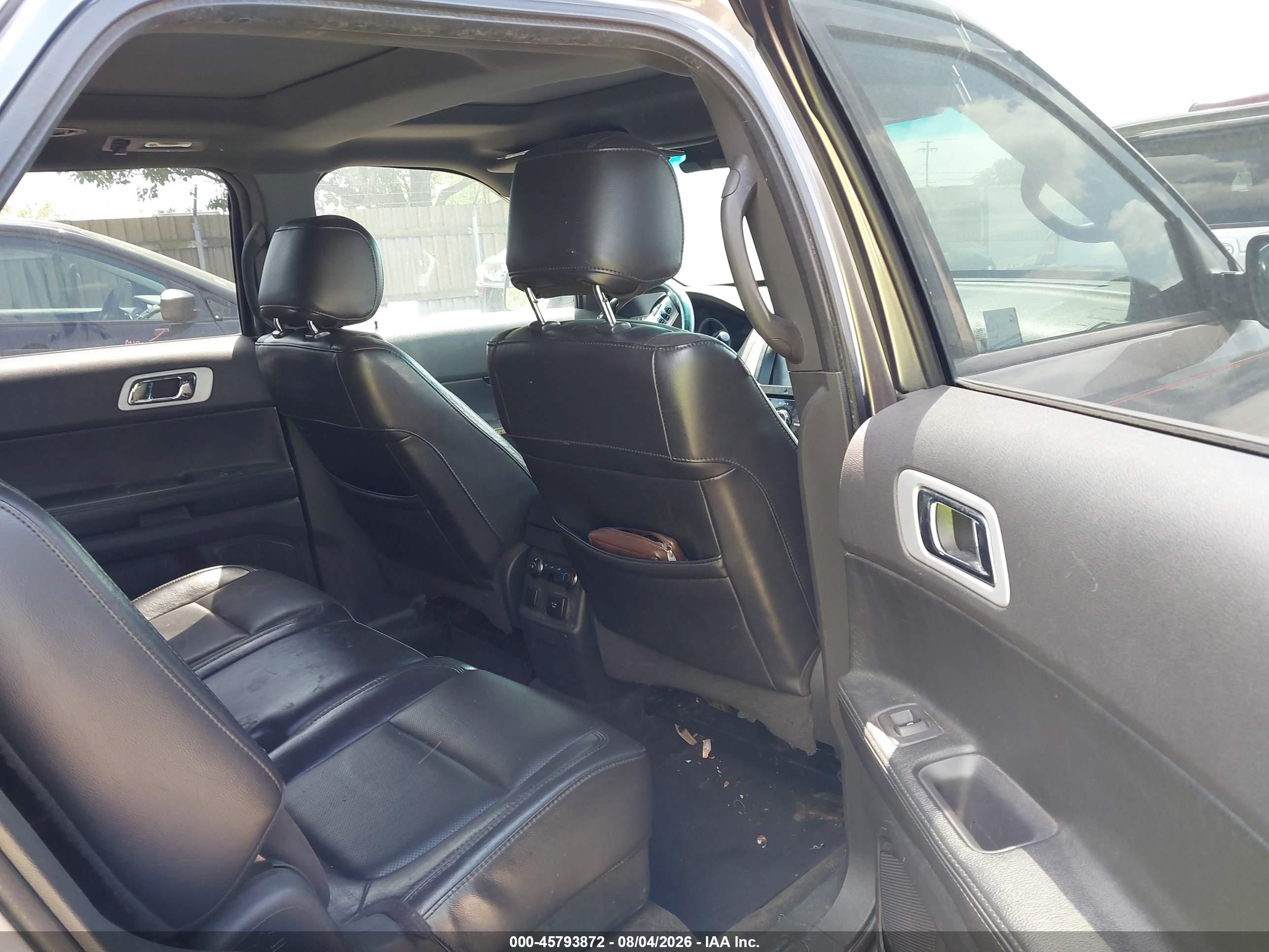 2011 Ford Explorer Limited Gray vin: 1FMHK8F83BGA86662