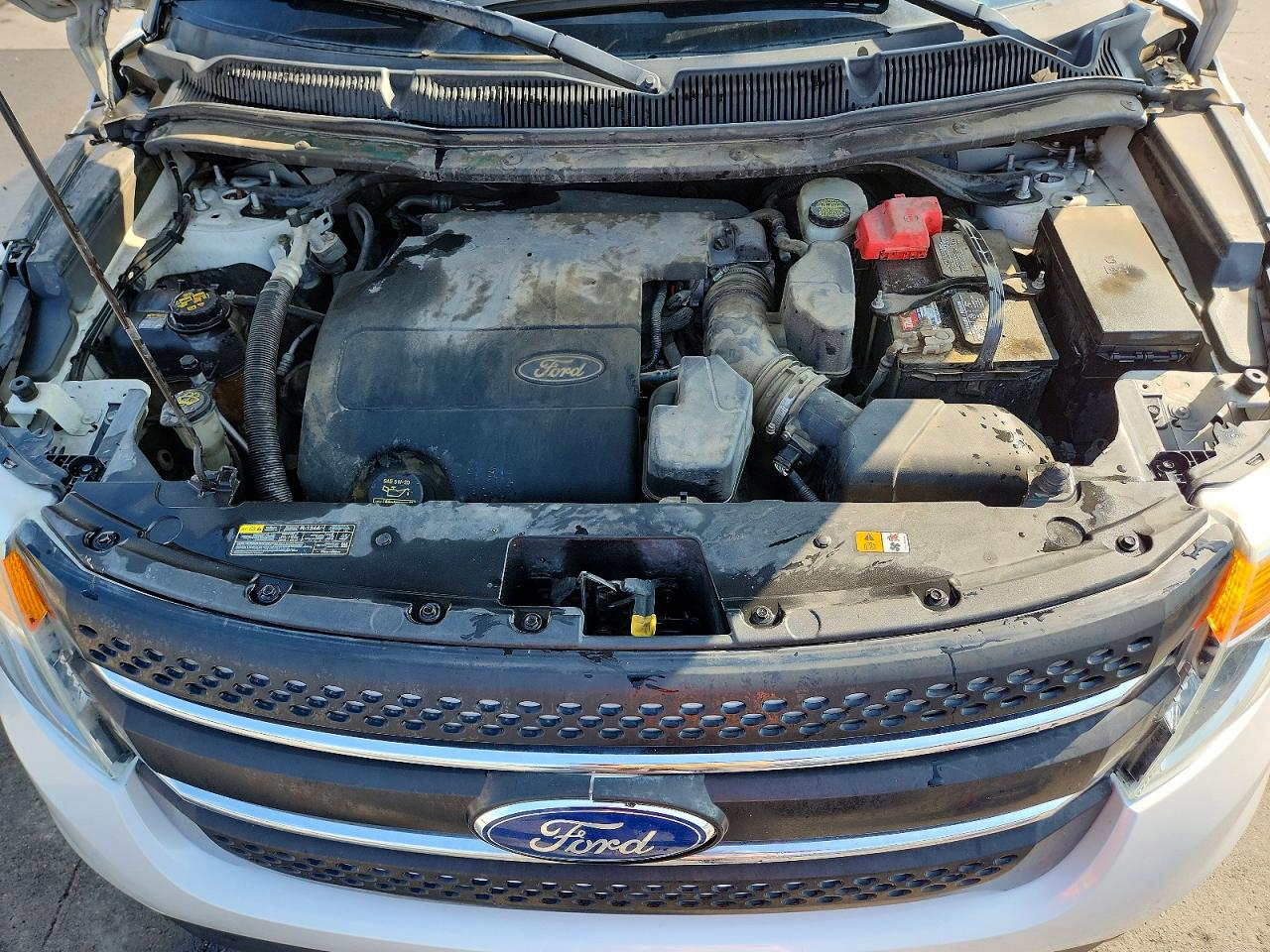 2012 Ford Explorer Limited White vin: 1FMHK8F83CGA35518
