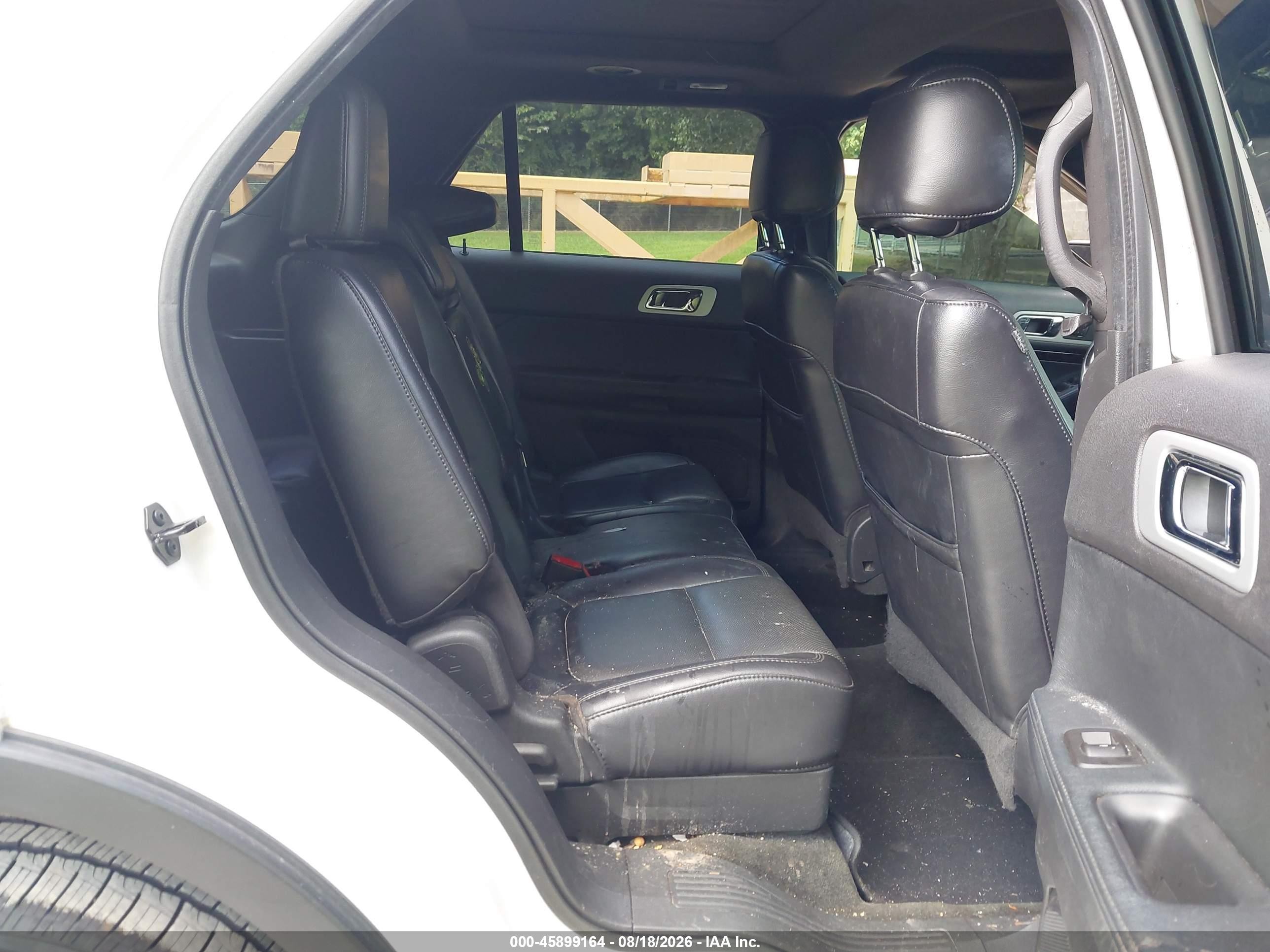 2012 Ford Explorer Limited White vin: 1FMHK8F83CGA98327