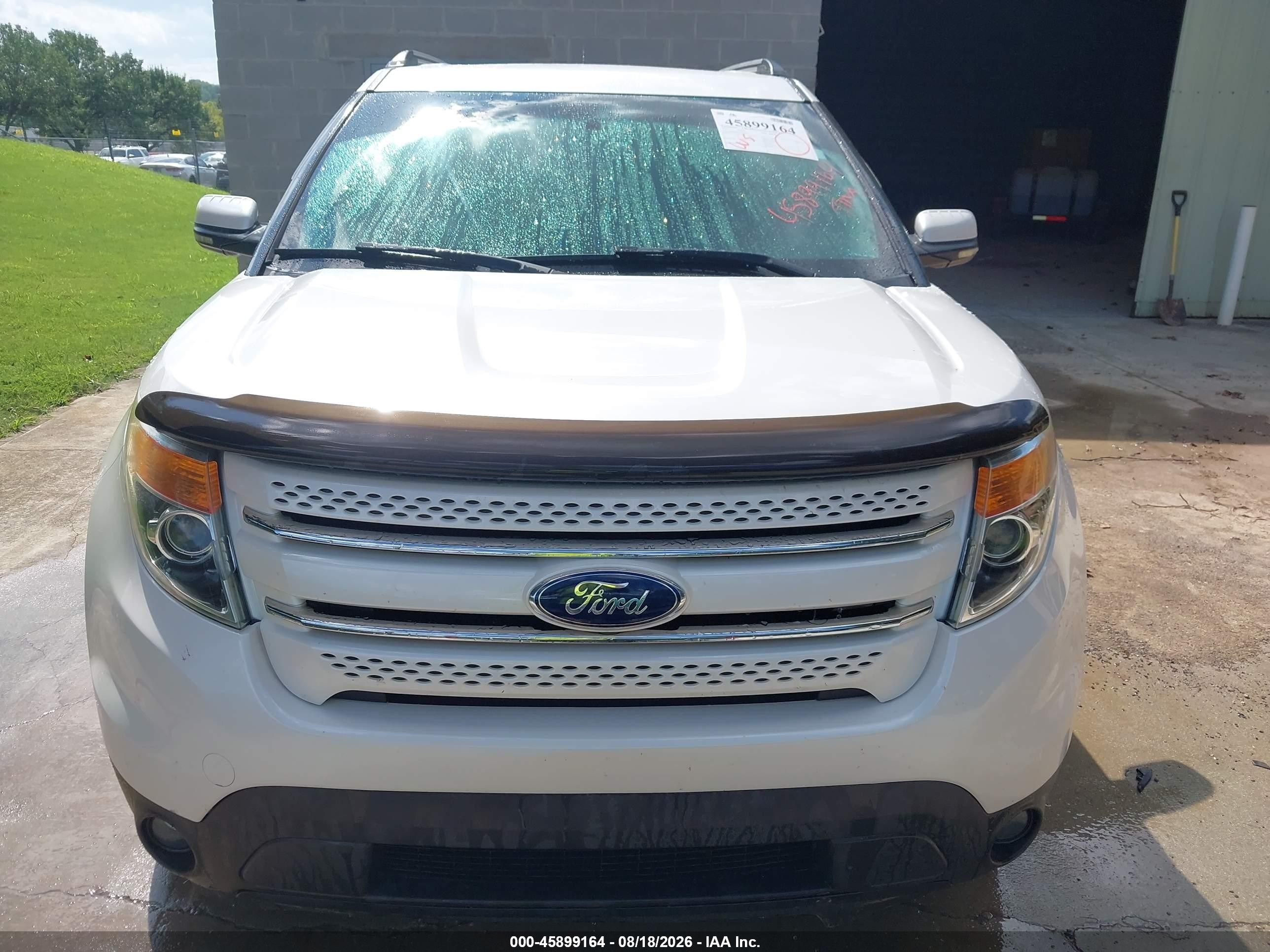 2012 Ford Explorer Limited White vin: 1FMHK8F83CGA98327