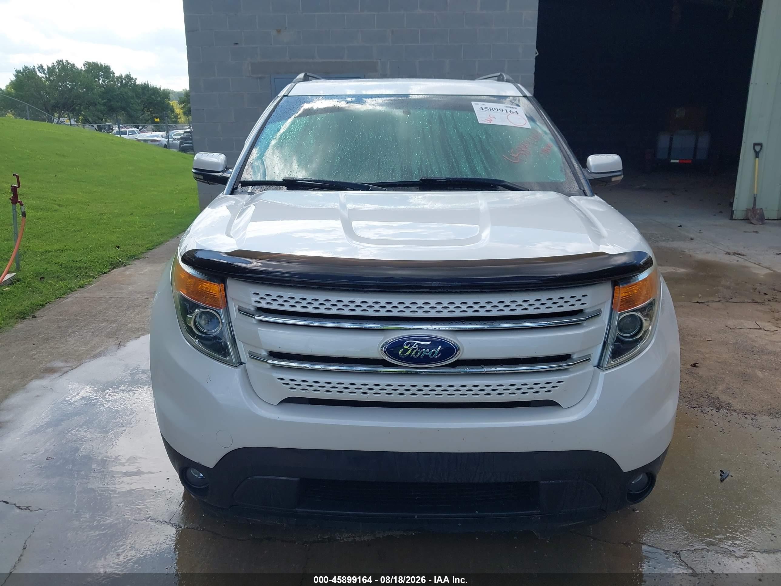 2012 Ford Explorer Limited White vin: 1FMHK8F83CGA98327