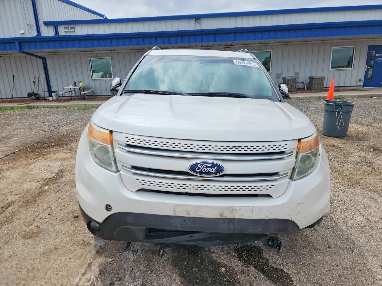 2011 Ford Explorer White vin: 1FMHK8F84BGA01246