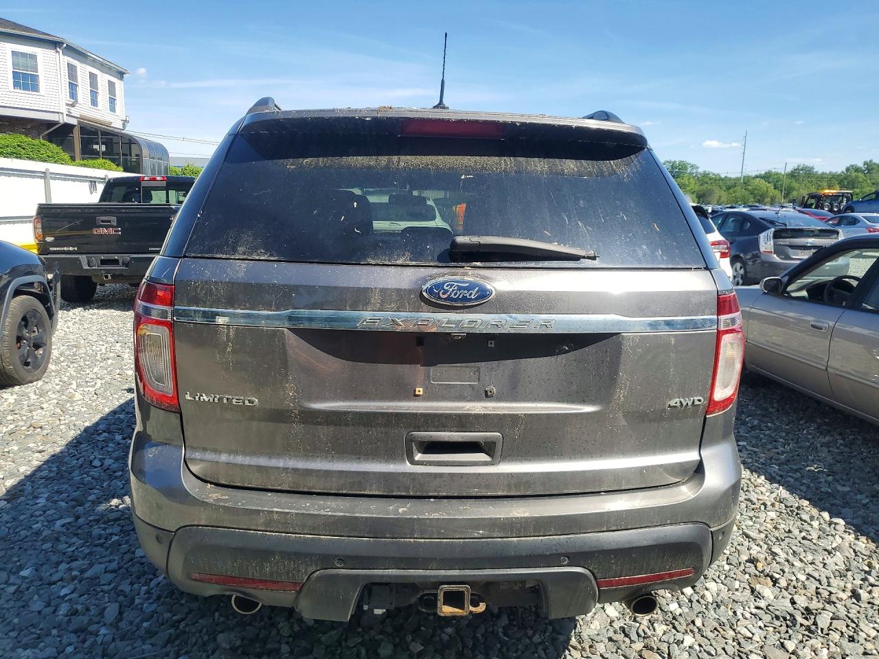2011 Ford Explorer Limited Gray vin: 1FMHK8F84BGA81406