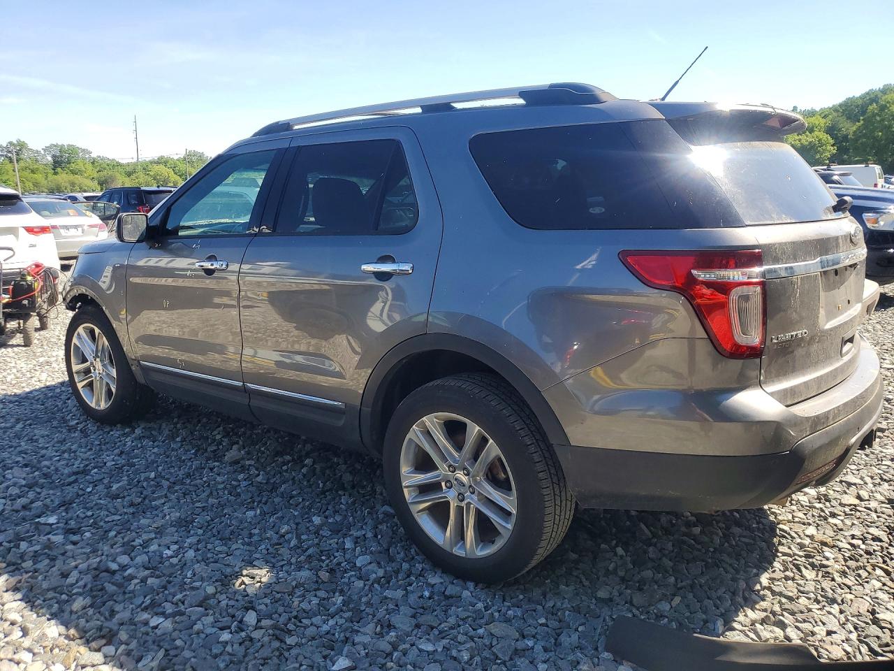 2011 Ford Explorer Limited Gray vin: 1FMHK8F84BGA81406
