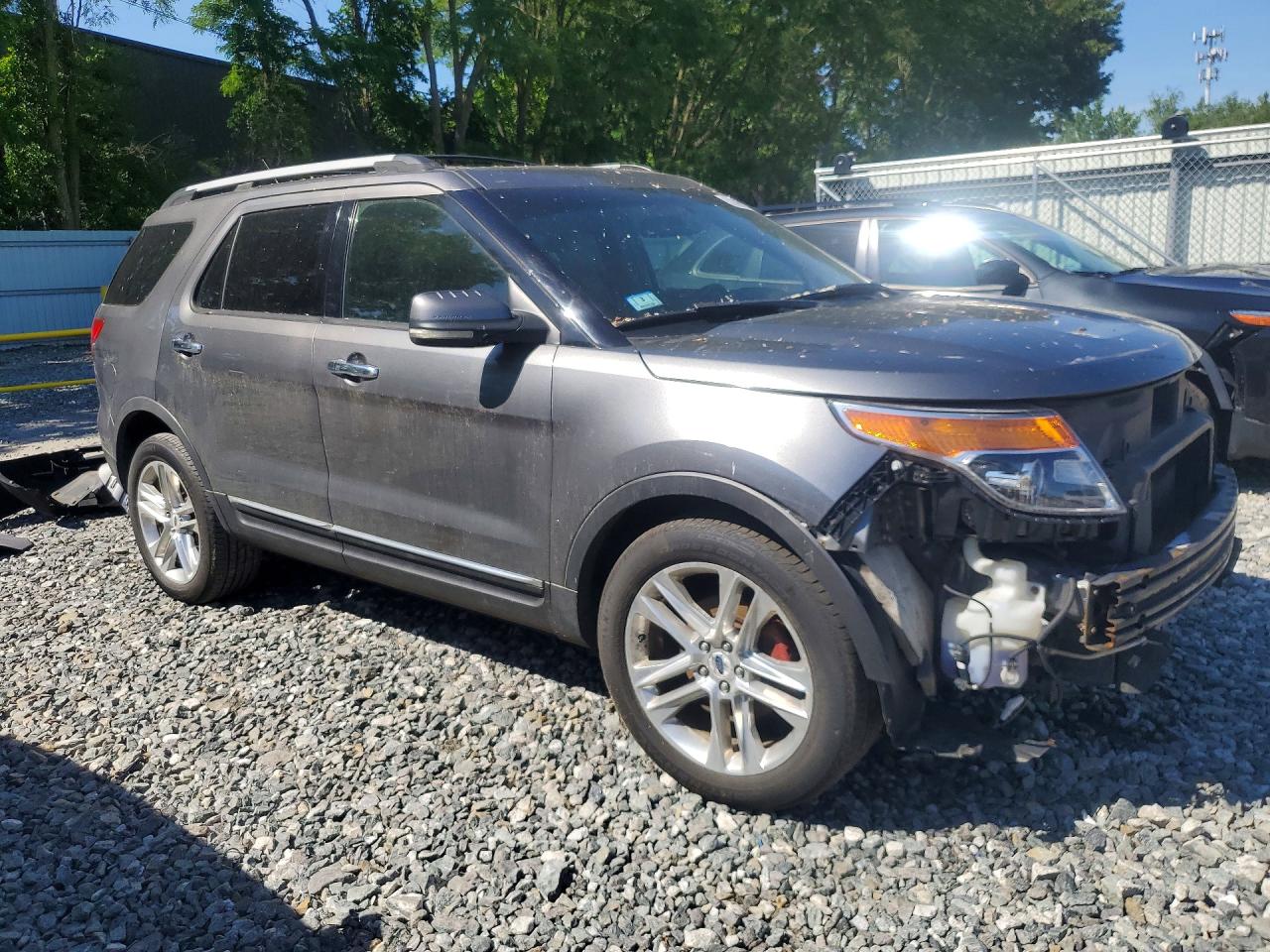 2011 Ford Explorer Limited Gray vin: 1FMHK8F84BGA81406