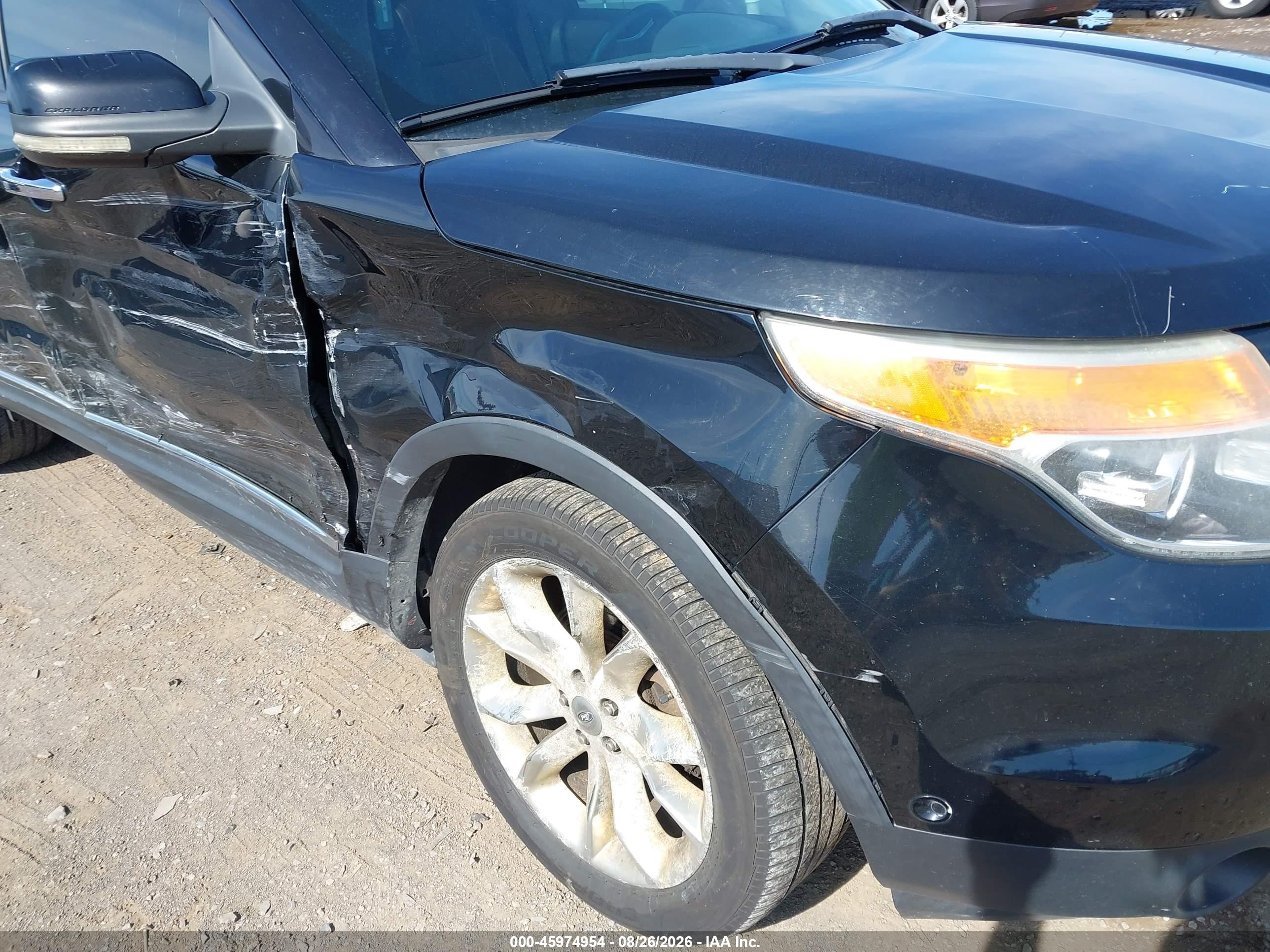 2011 Ford Explorer Limited Black vin: 1FMHK8F84BGA90011