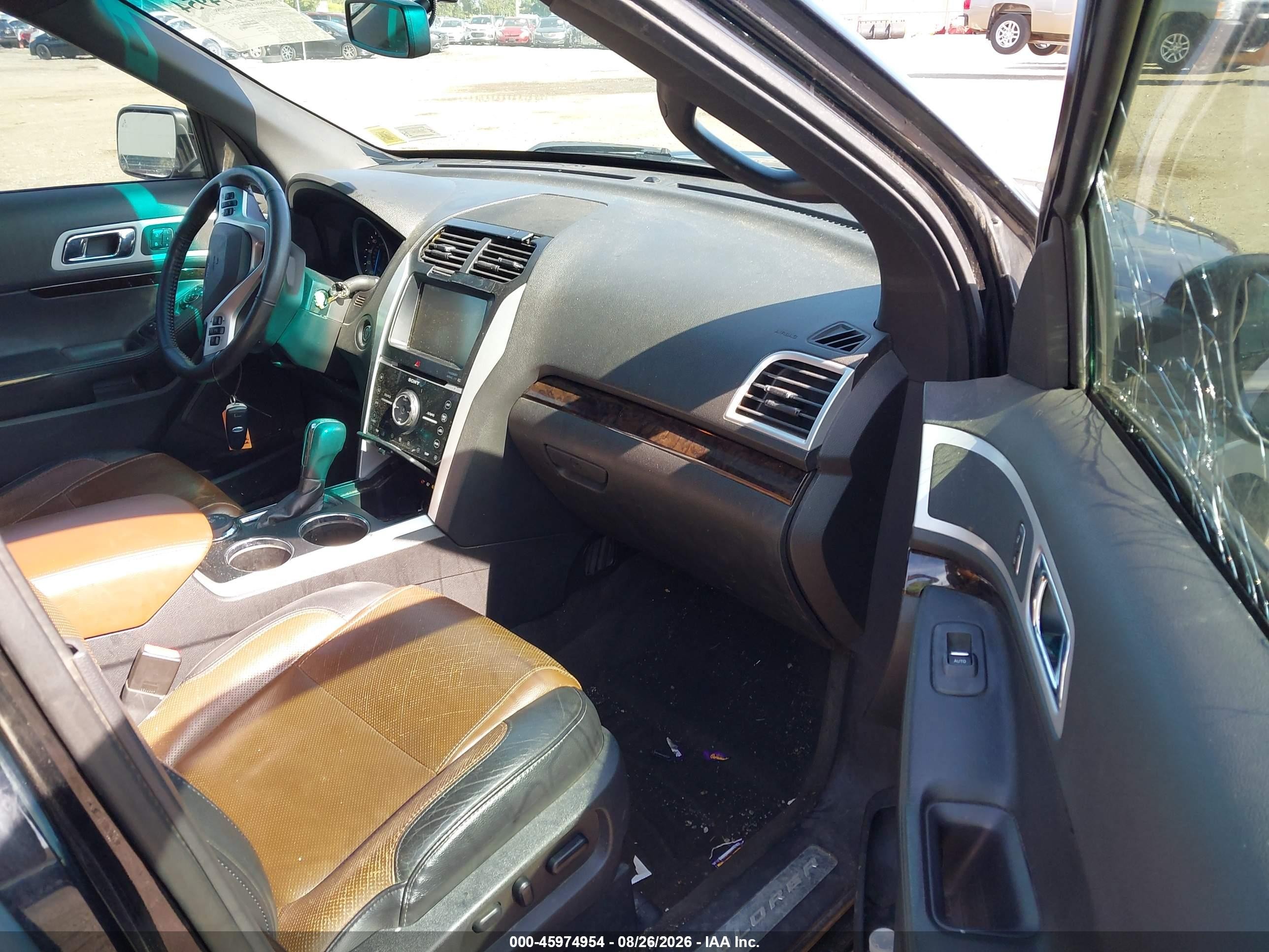 2011 Ford Explorer Limited Black vin: 1FMHK8F84BGA90011